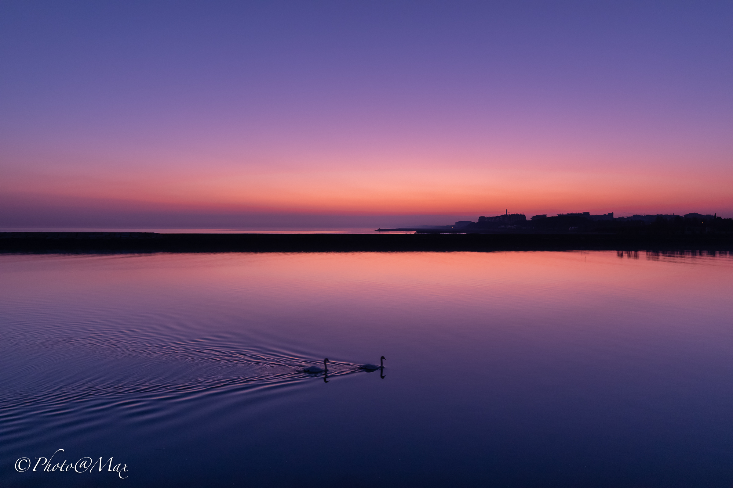 and evening falls