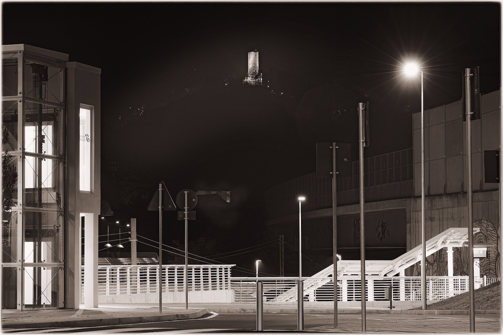 Nuova stazione di Como Camerlata e Castel Baradello