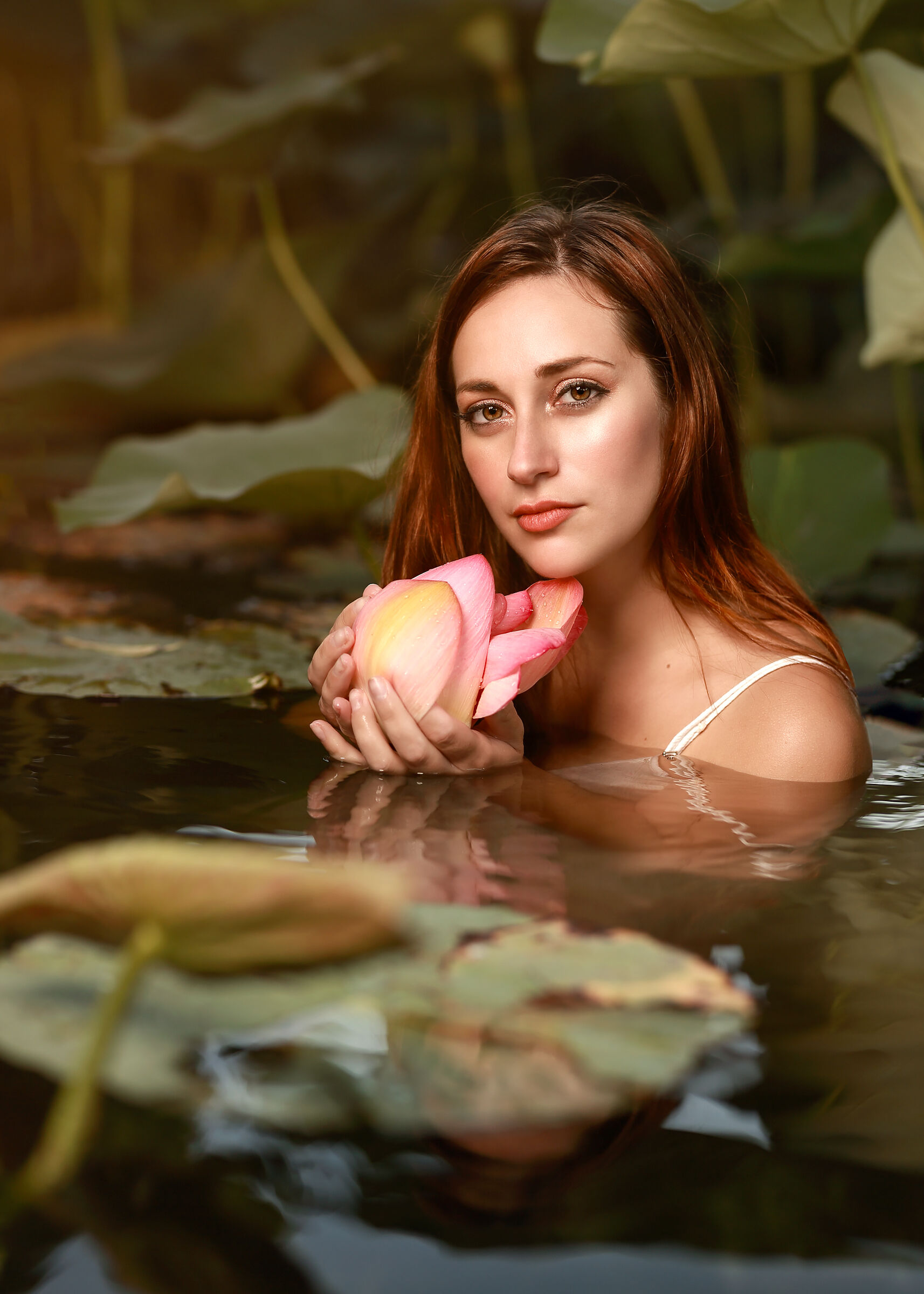 Water and flowers