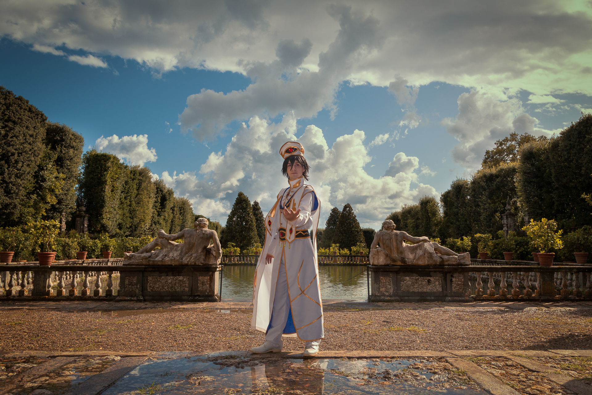 Cosplay at Villa Reale di Marlia