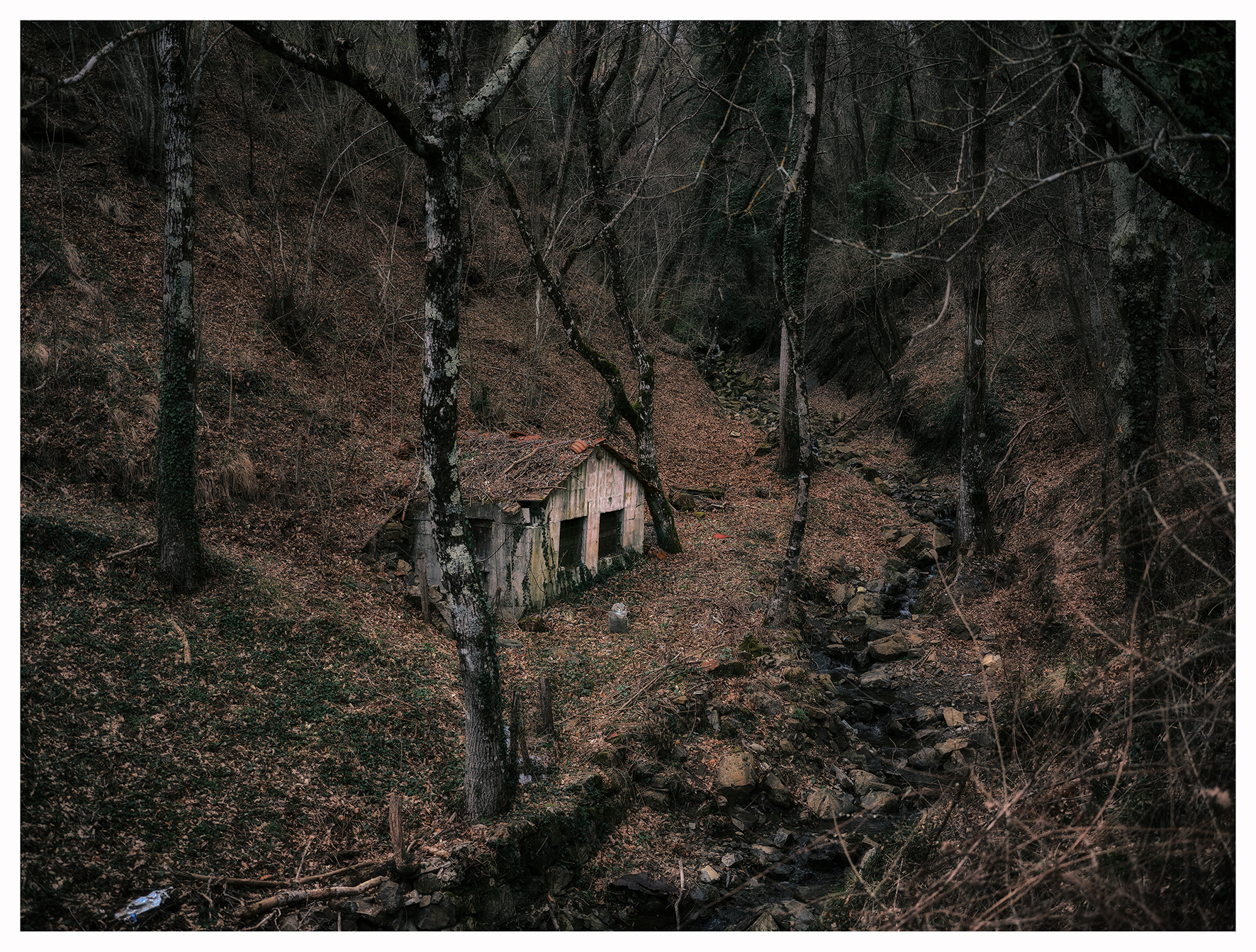 The little house on the stream