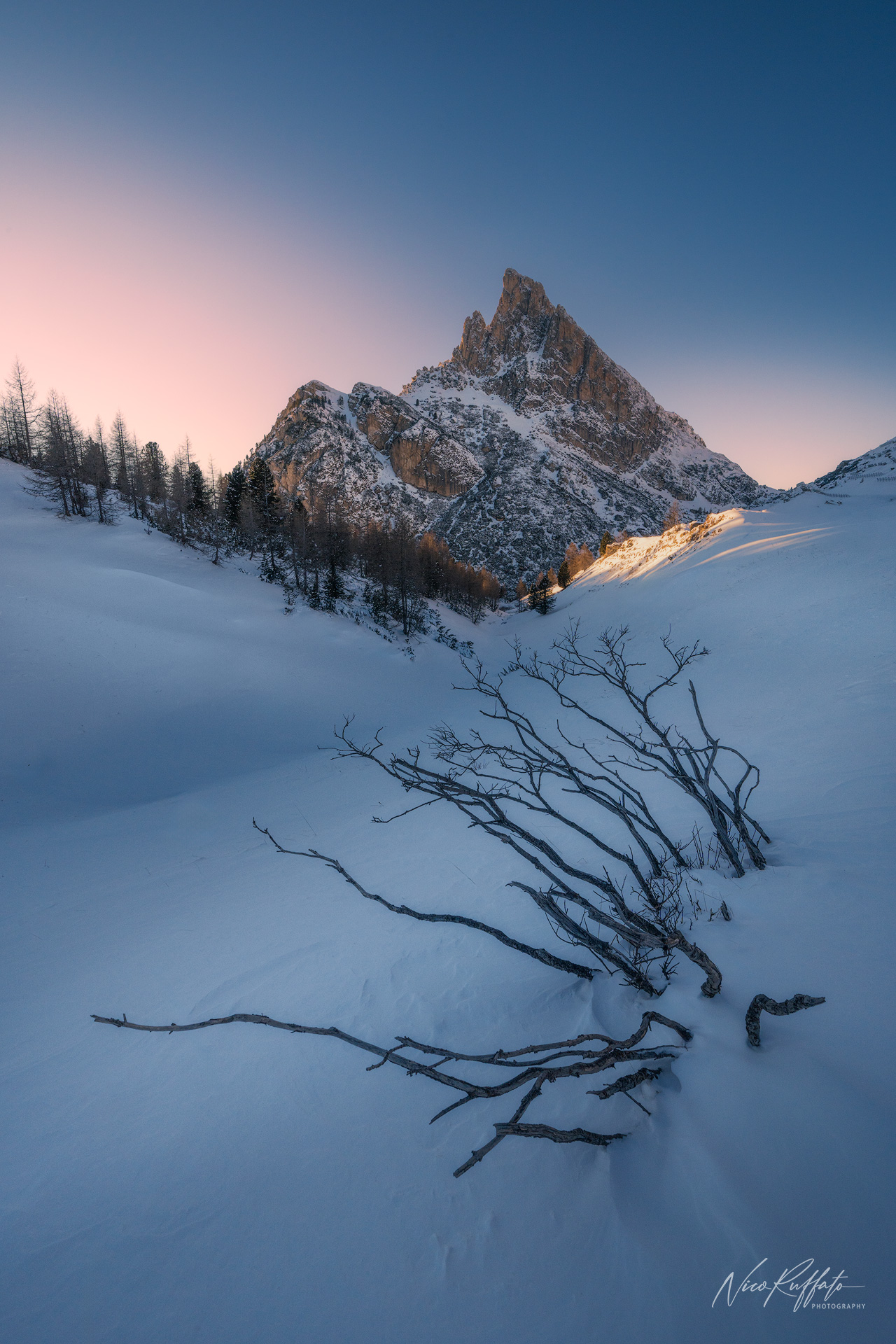 The peak