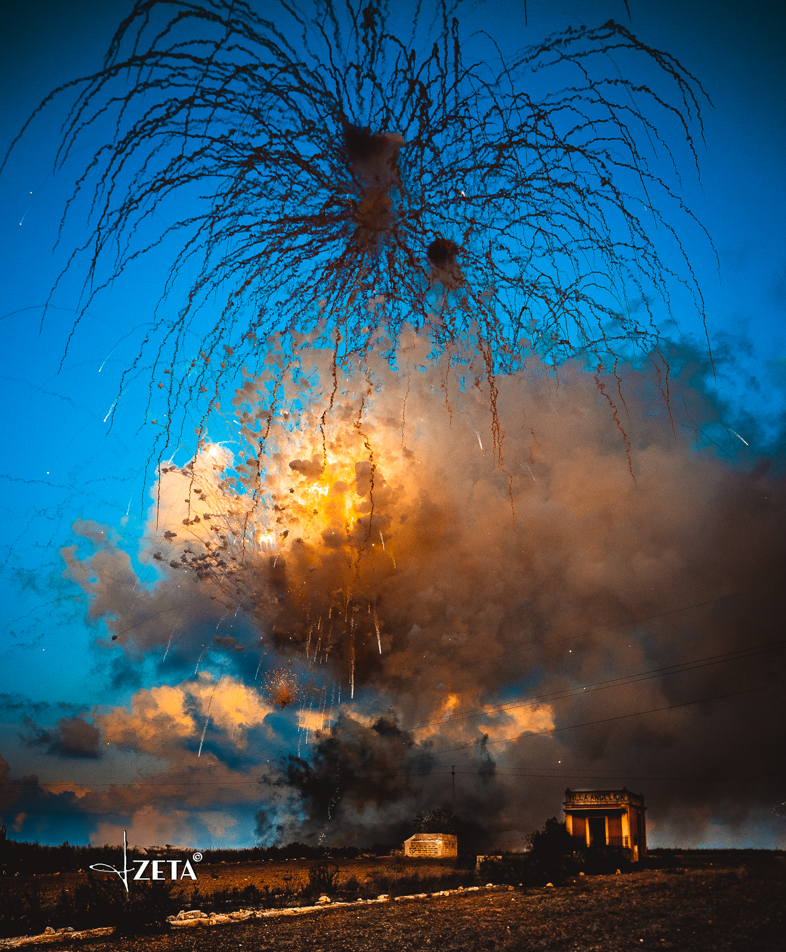 San Trifone - Adelfia - fireworks competition
