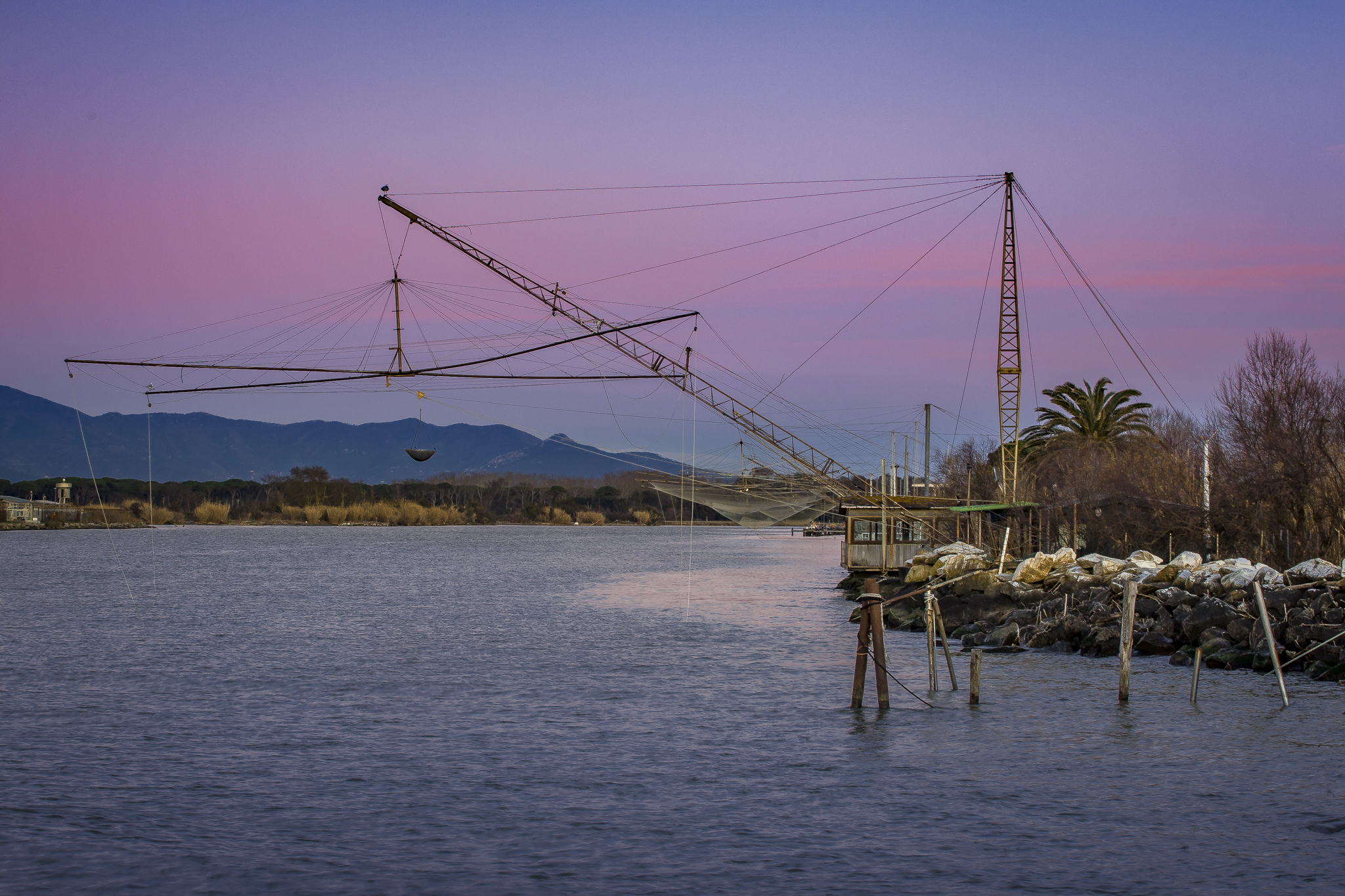 Marina di Pisa, le casette dei pescatori