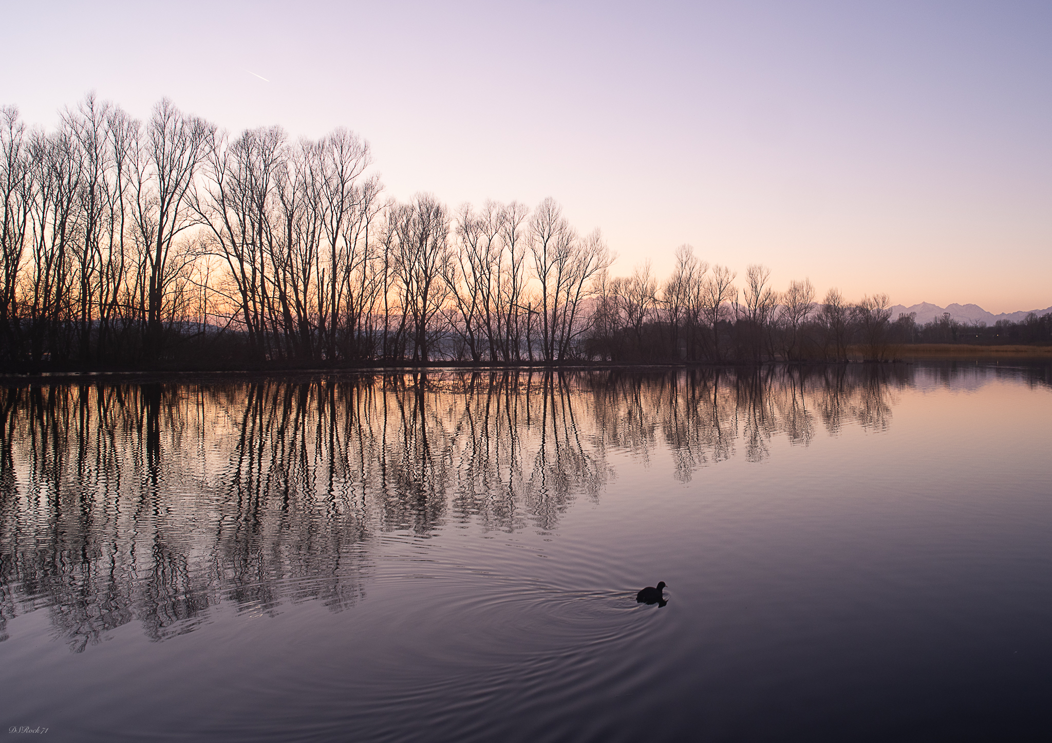 tramonto vicino al pontile