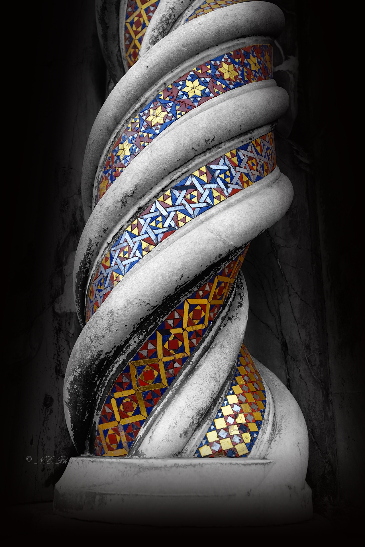 Column of the Cathedral of Orvieto