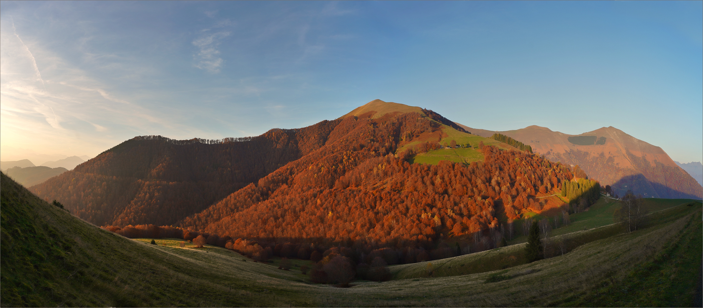 vista da Boffalora 1250m slm (Monti Lariani)