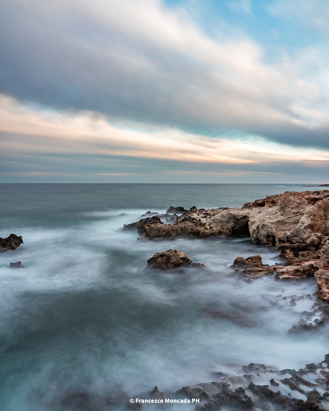 Tramonto sul mare
