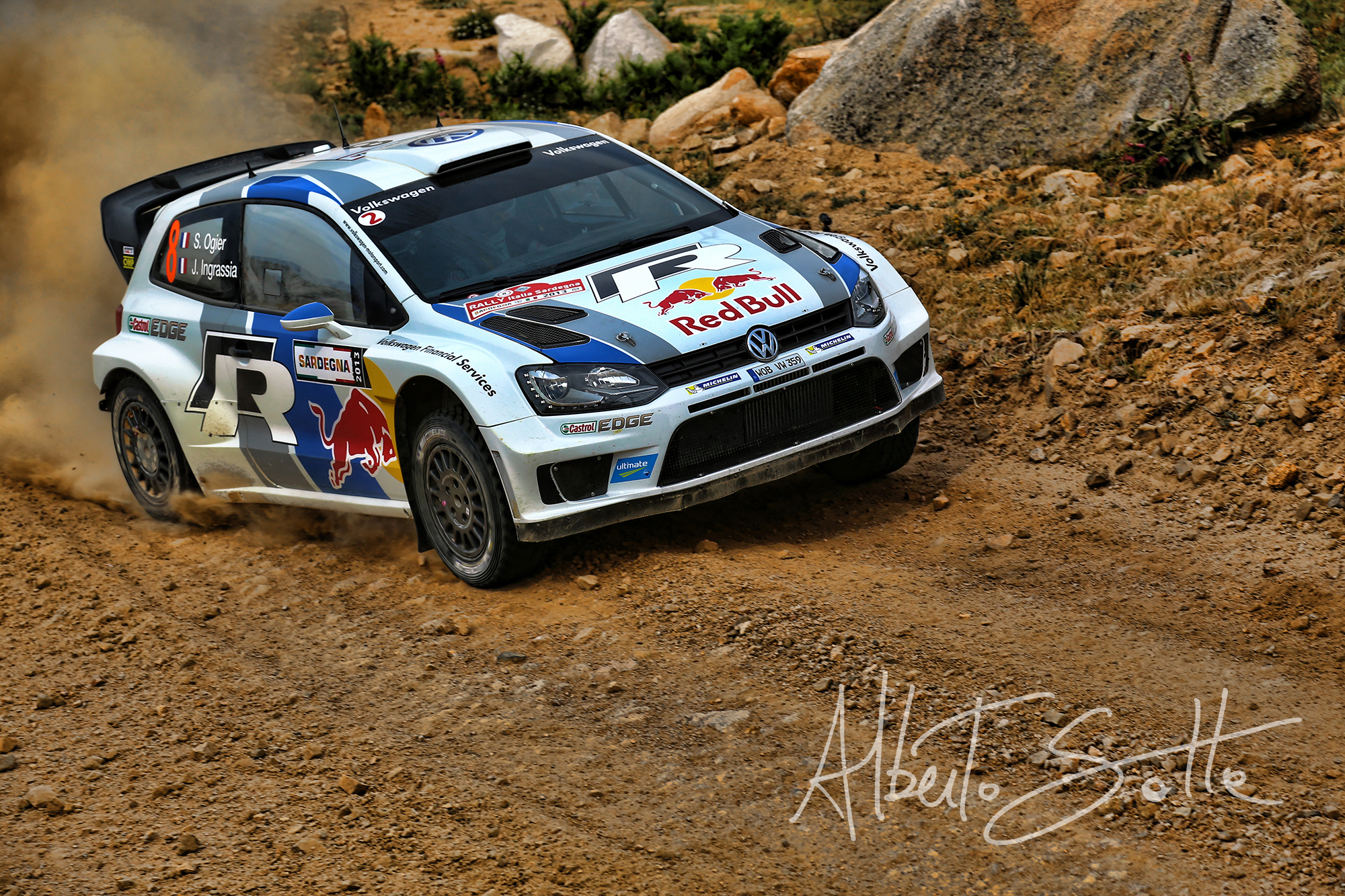 Ogier Ingrassia 2 - Rally Sardinia 2013