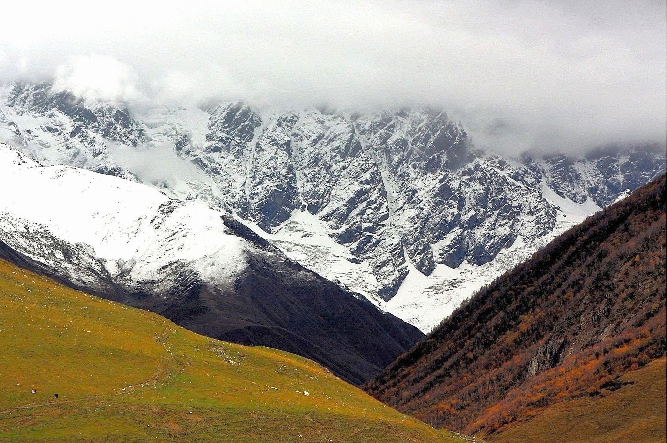 Clouds over the Caucasus