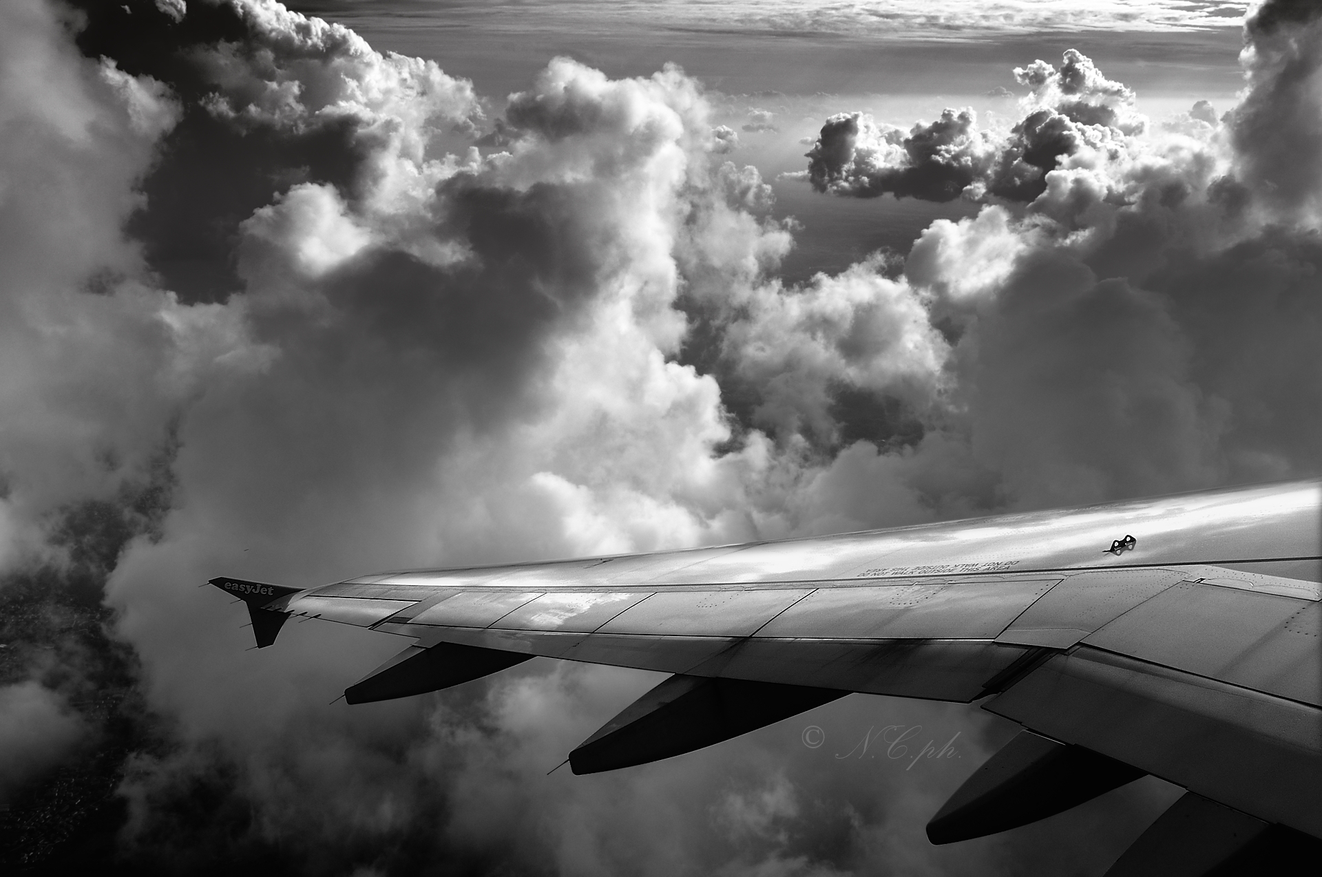 Sky seen from the sky