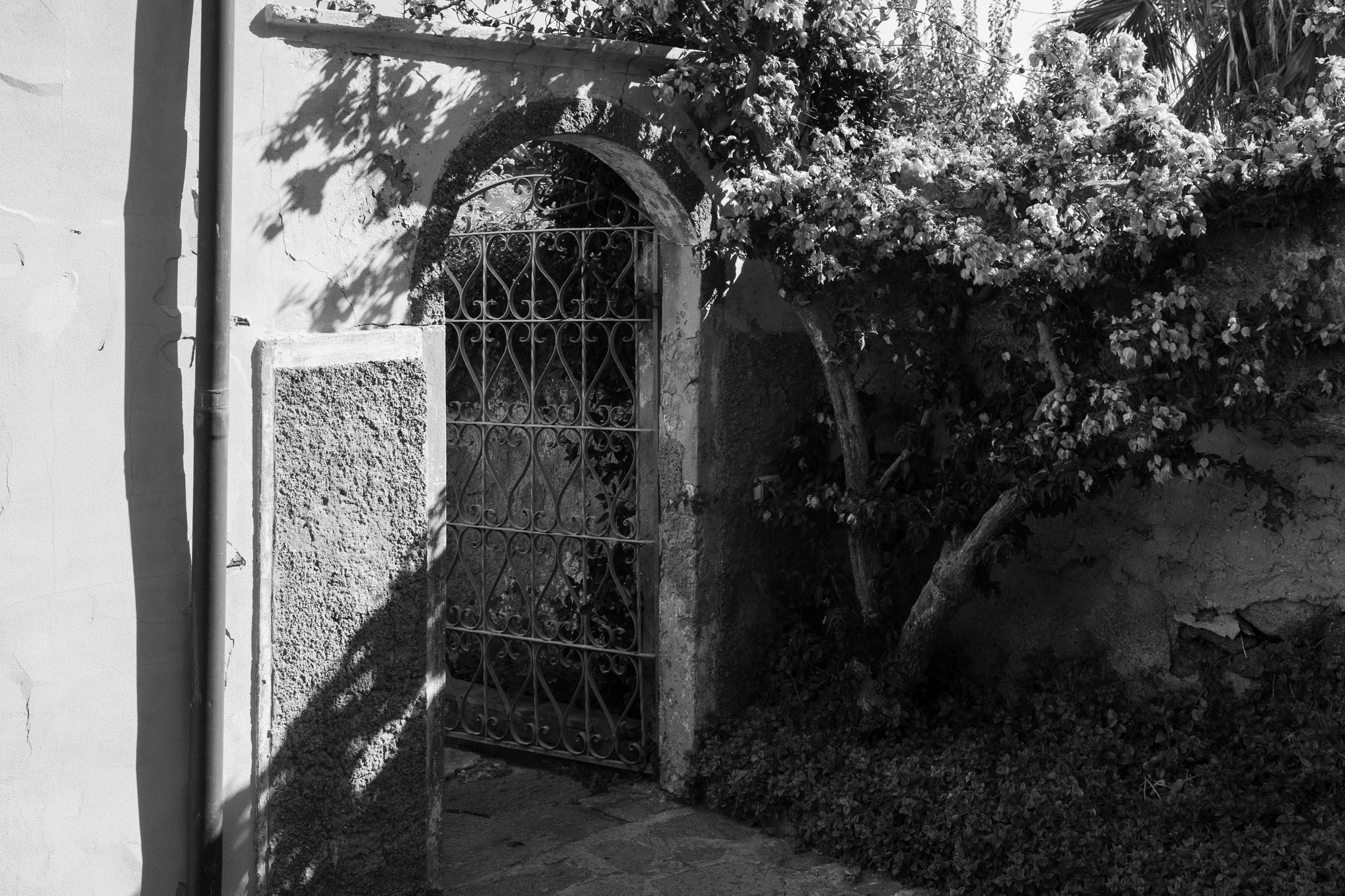 Entrance to a garden