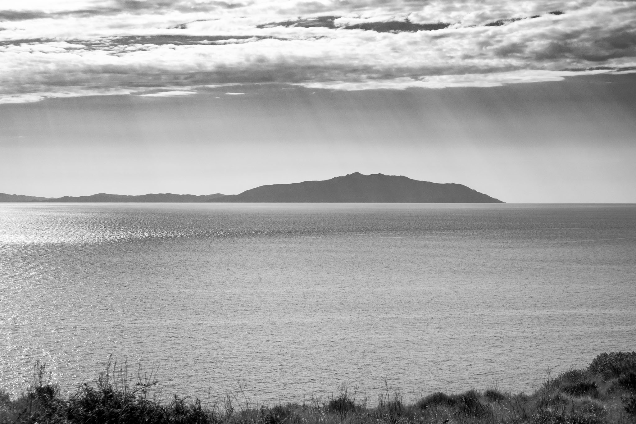 View of the Island of Elba