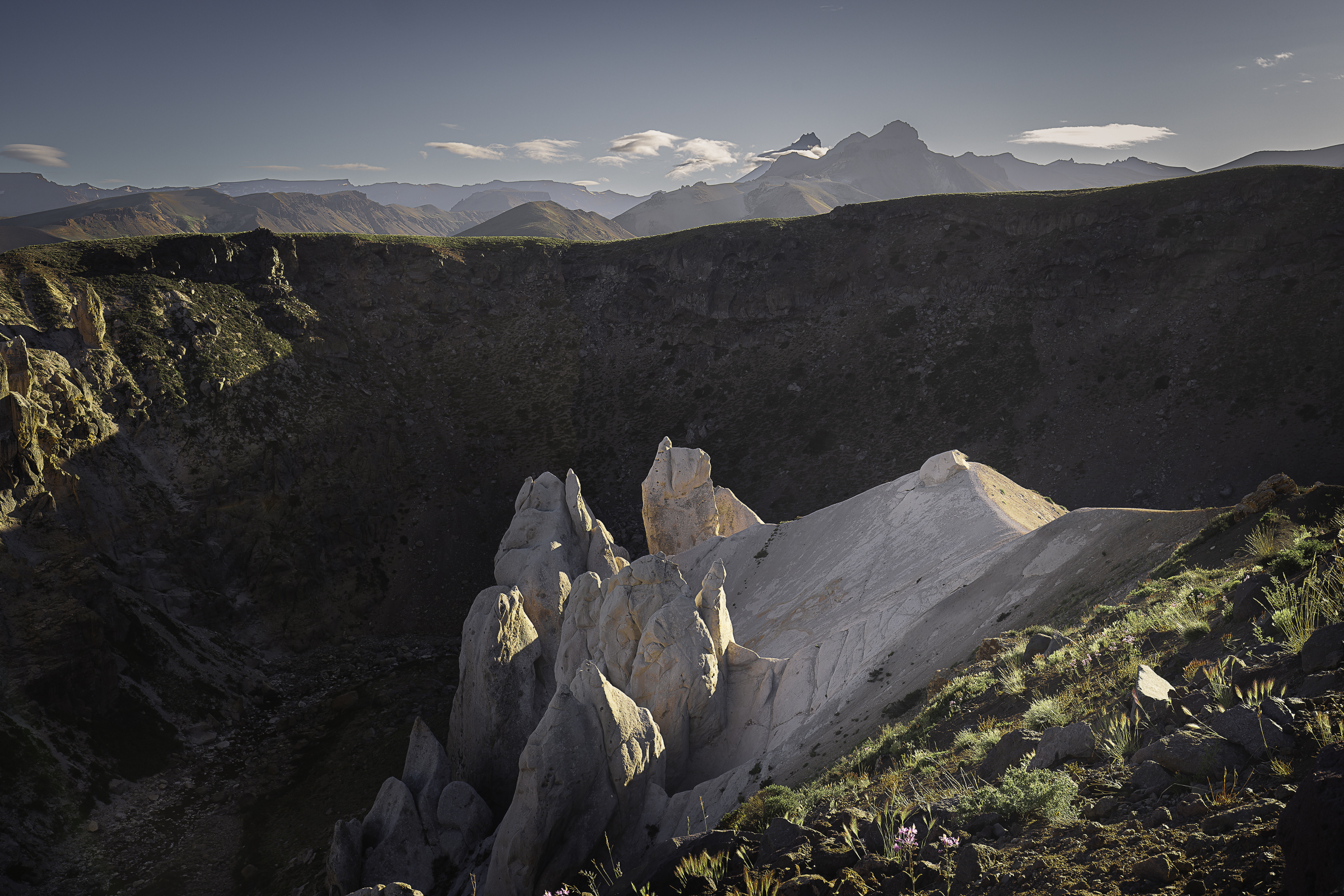 Rock formations (Andes mountain range)