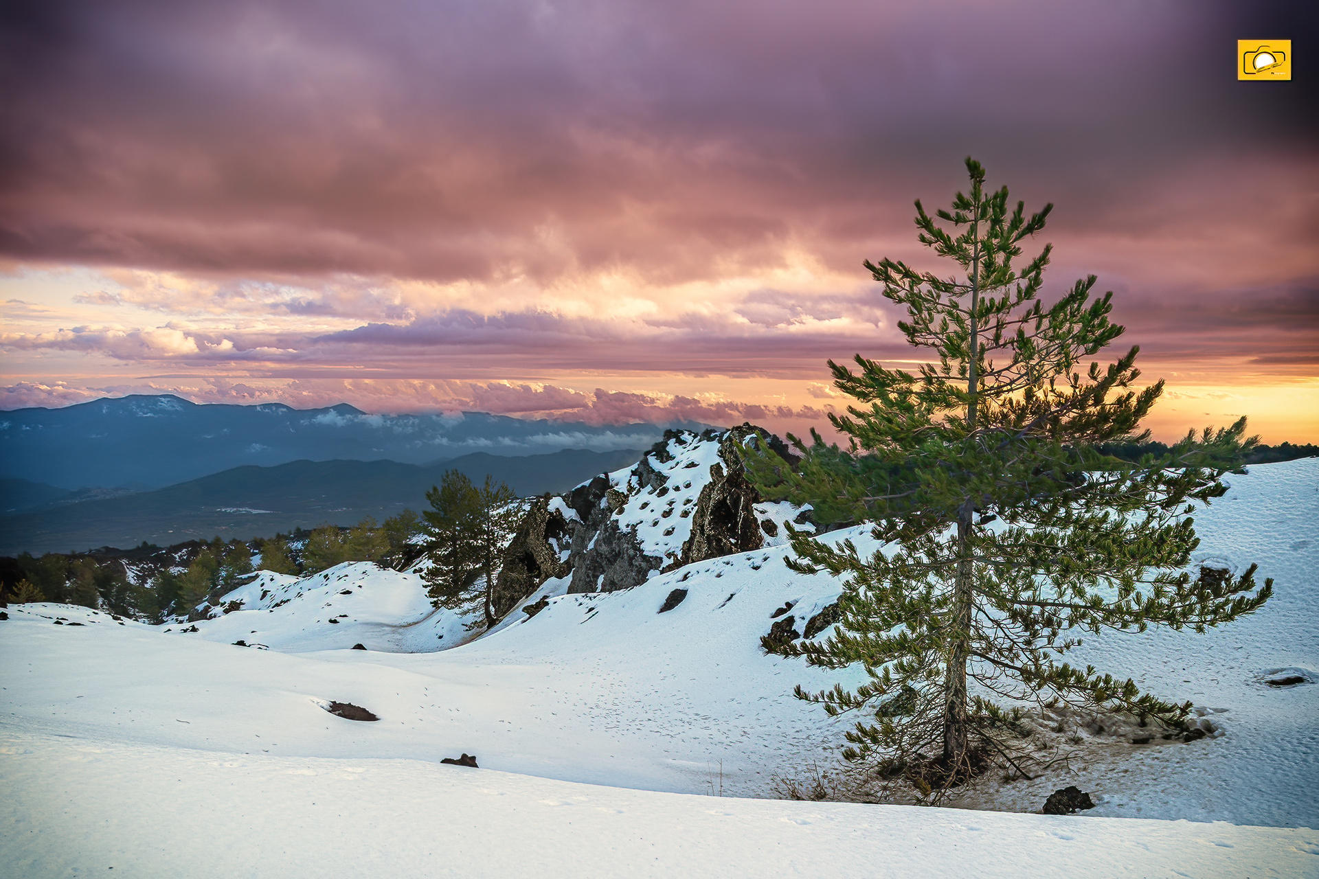 Snow-capped Etna 2025 bis