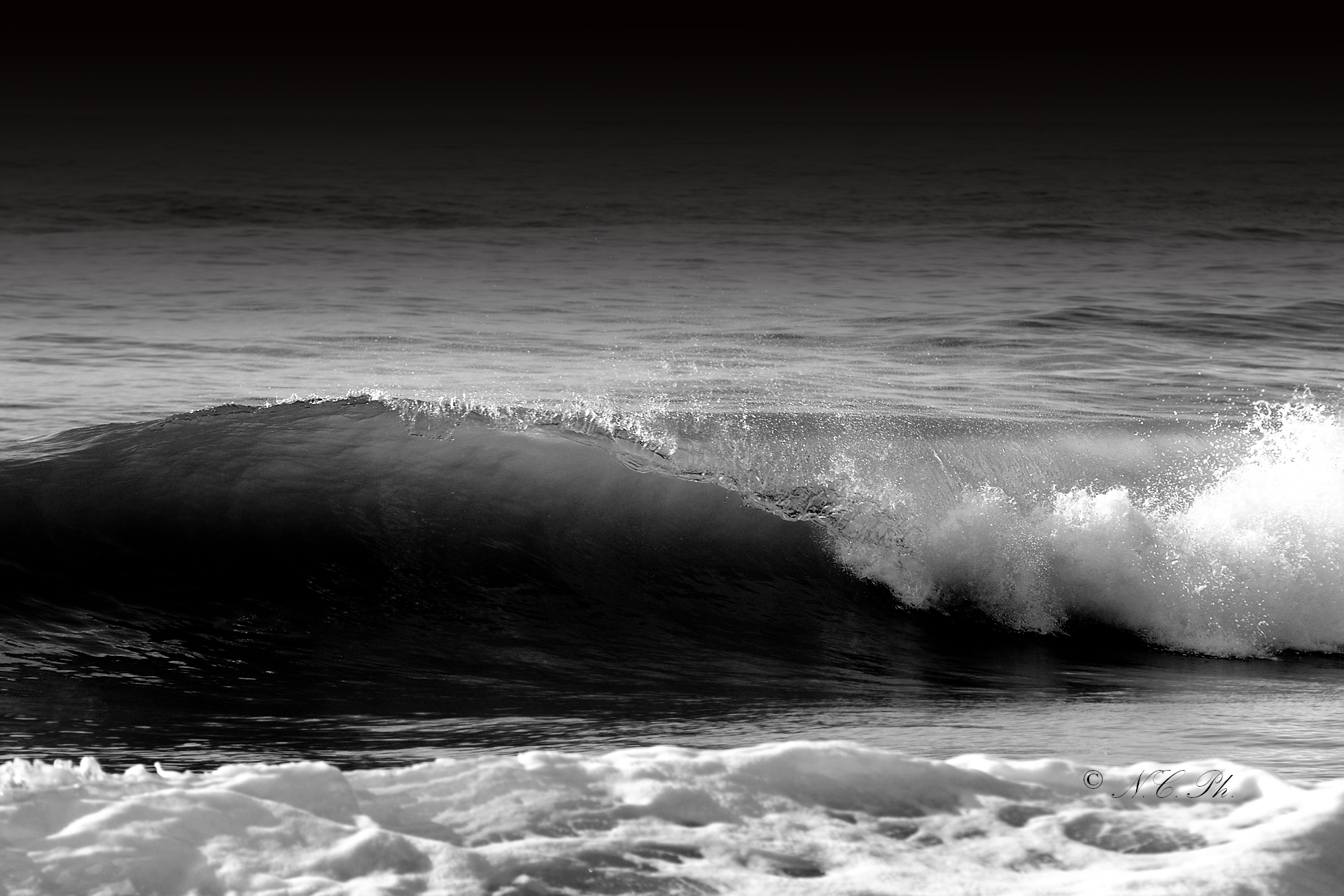 Black Sea... and white