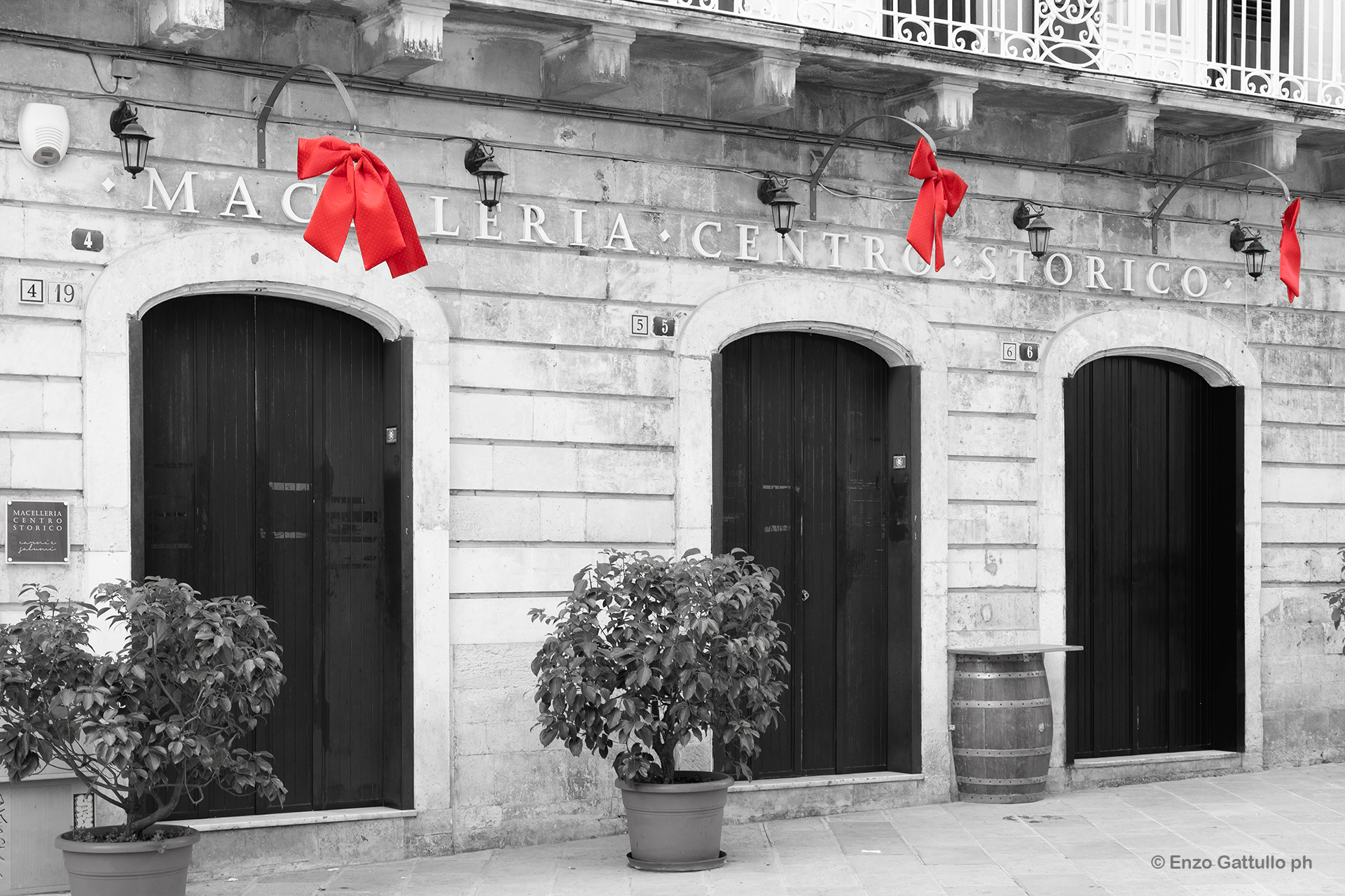Red ribbons