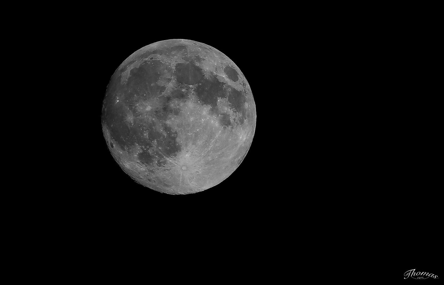 the moon from my window ..