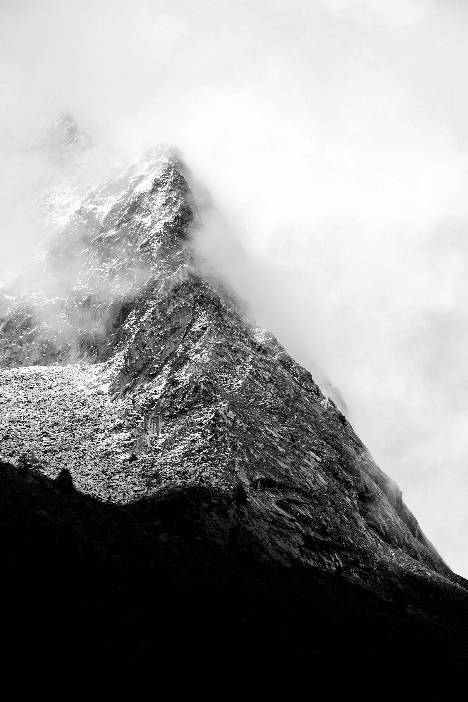 Mountain fog