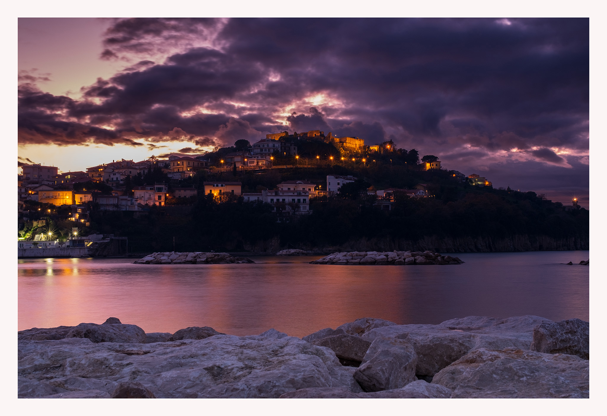 In the silence of the blue hour...