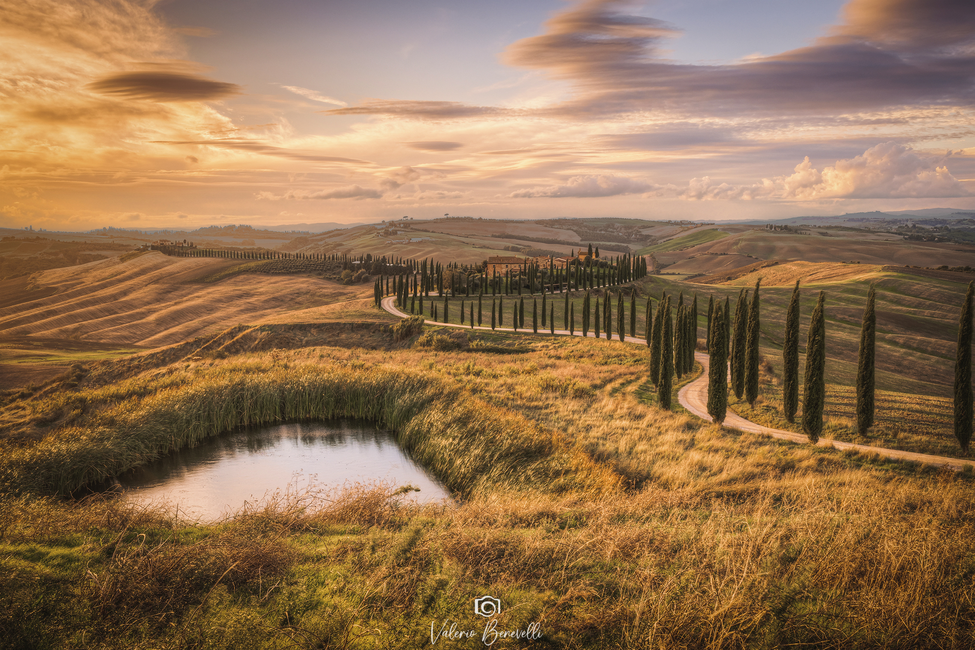Podere Baccoleno al Tramonto