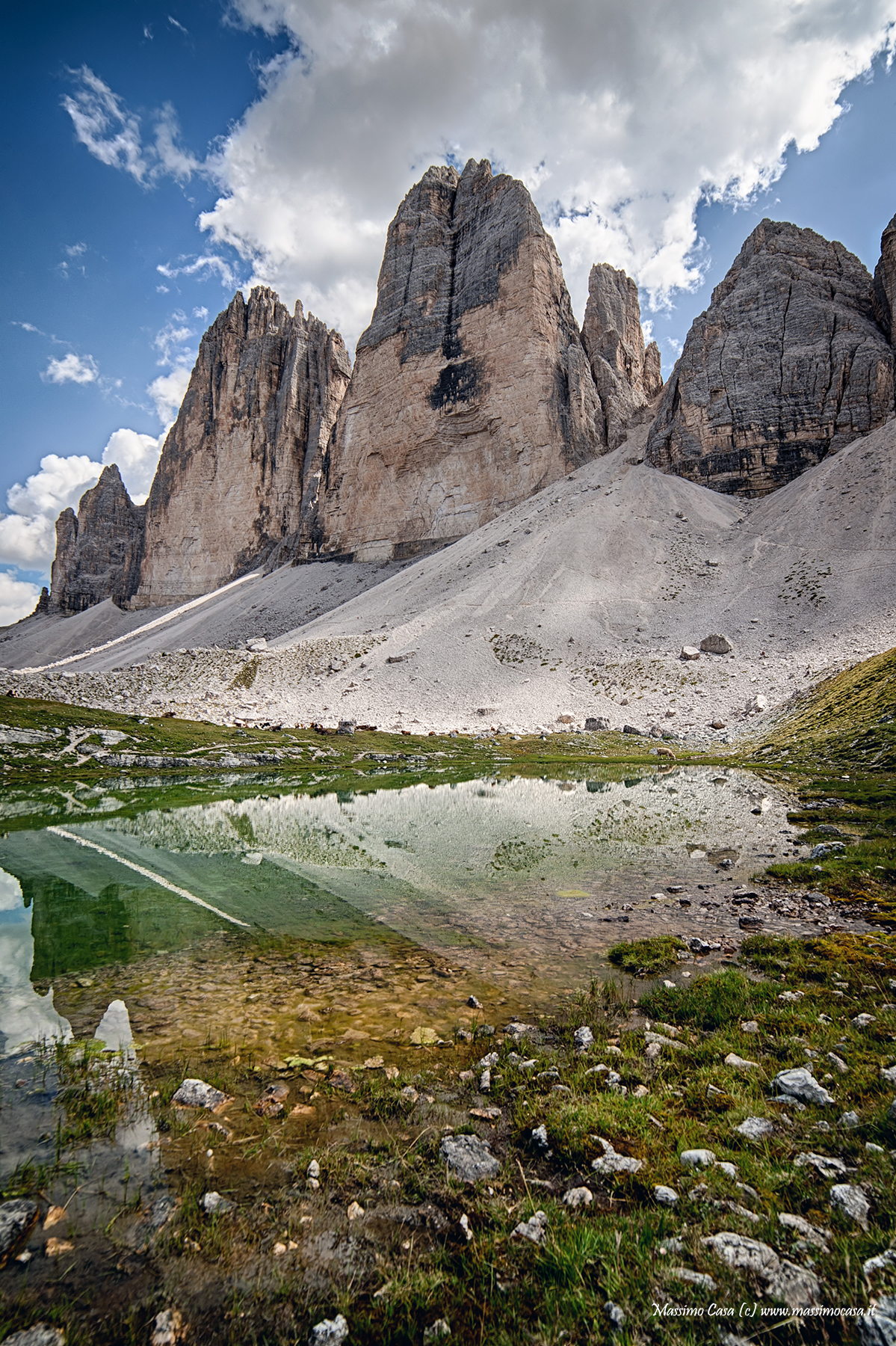 3 Cime di Lavaredo dal basso