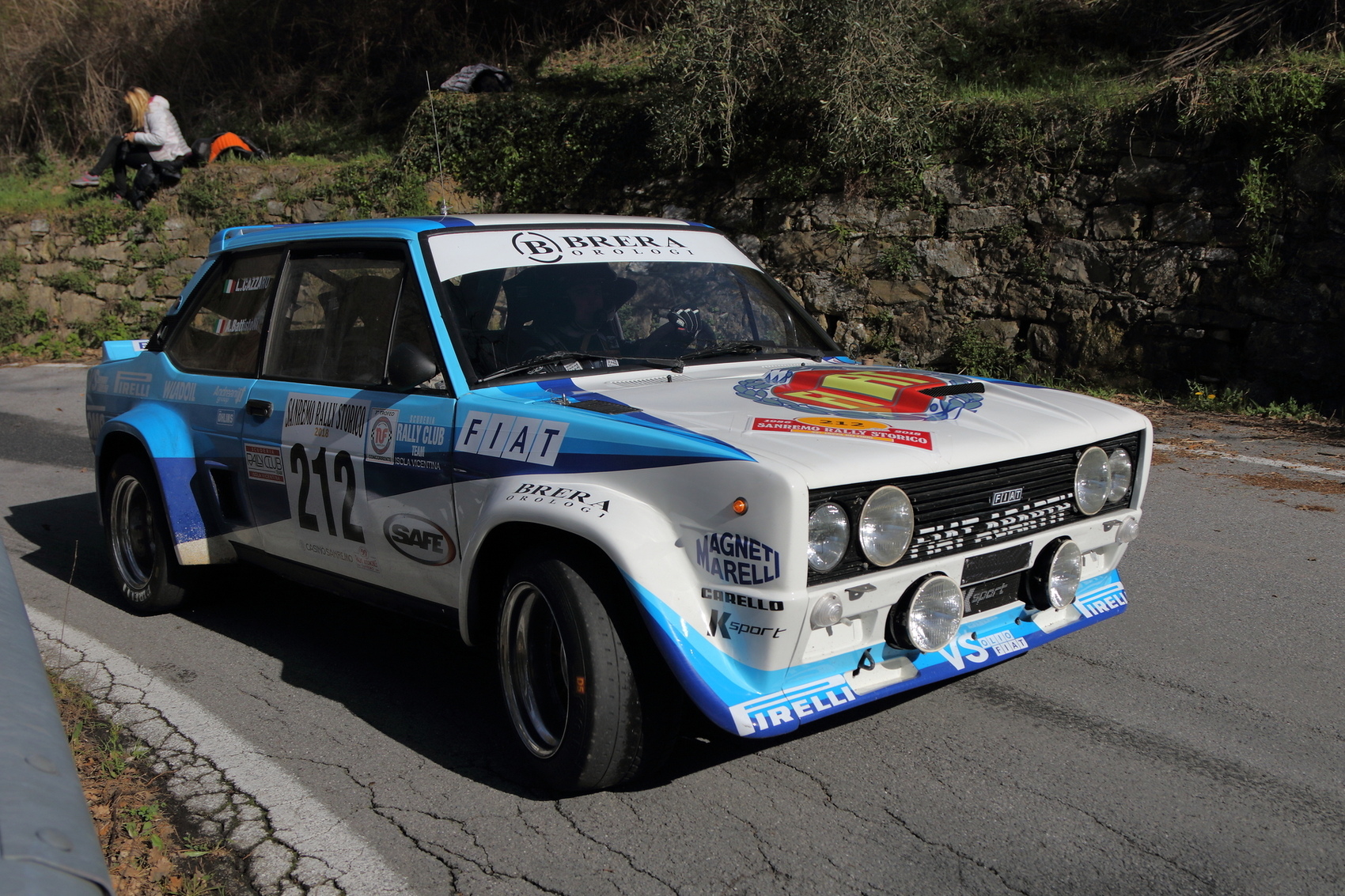 Historic Sanremo Rally:Fiat 131 Abarth