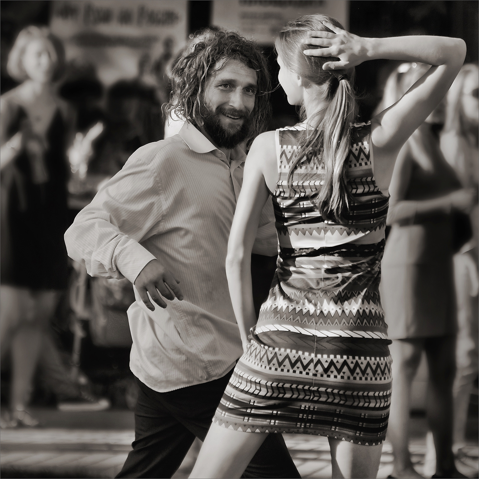 dancing in the street
