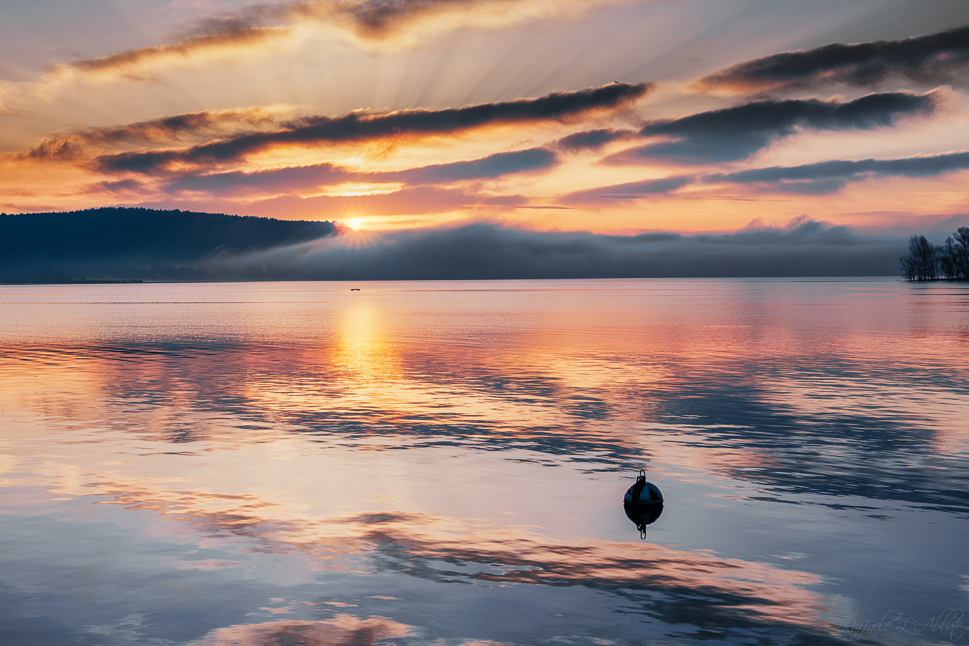 Alba sul Lago Maggiore
