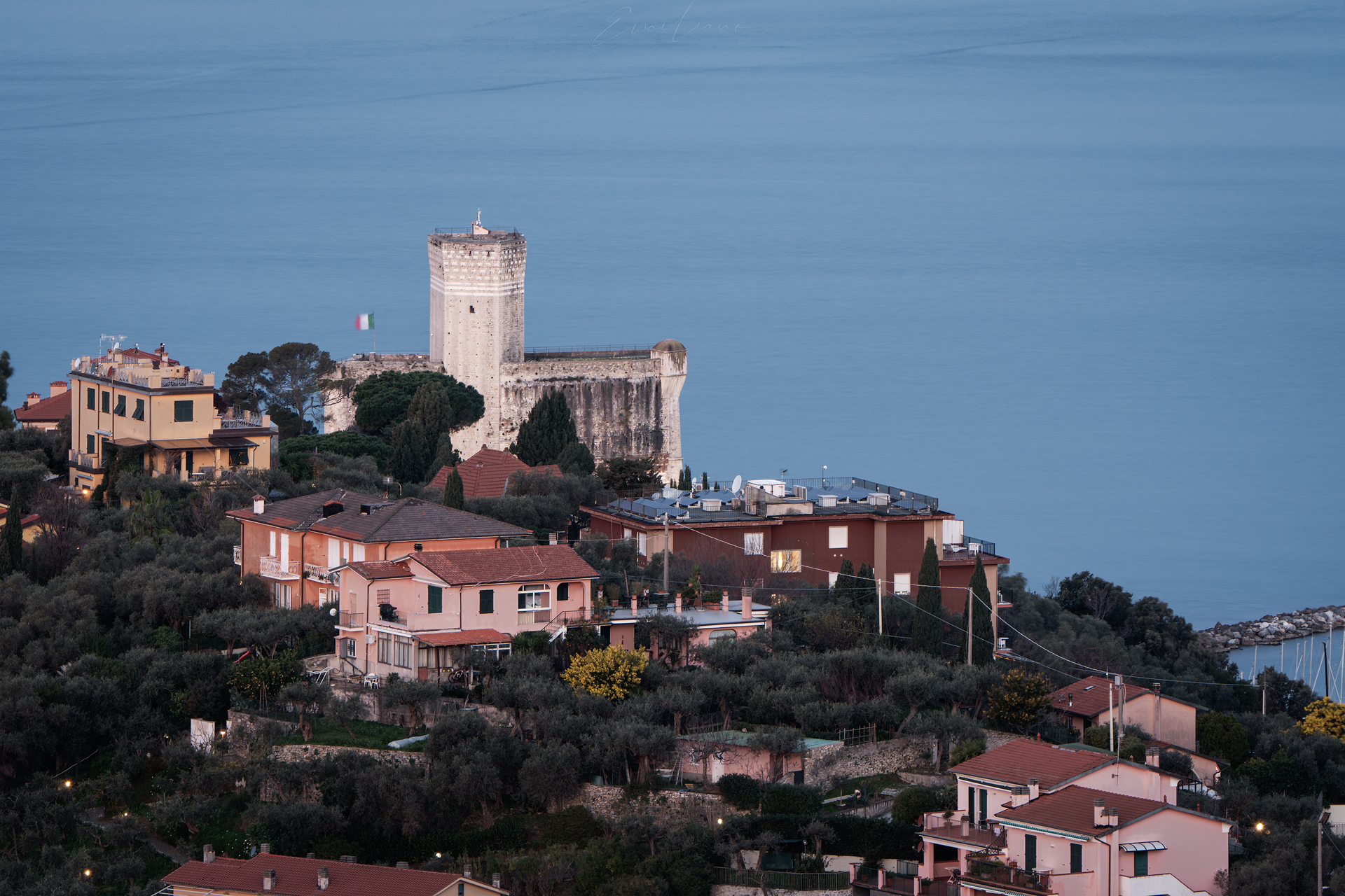 Castle of Lerici dalla Serra