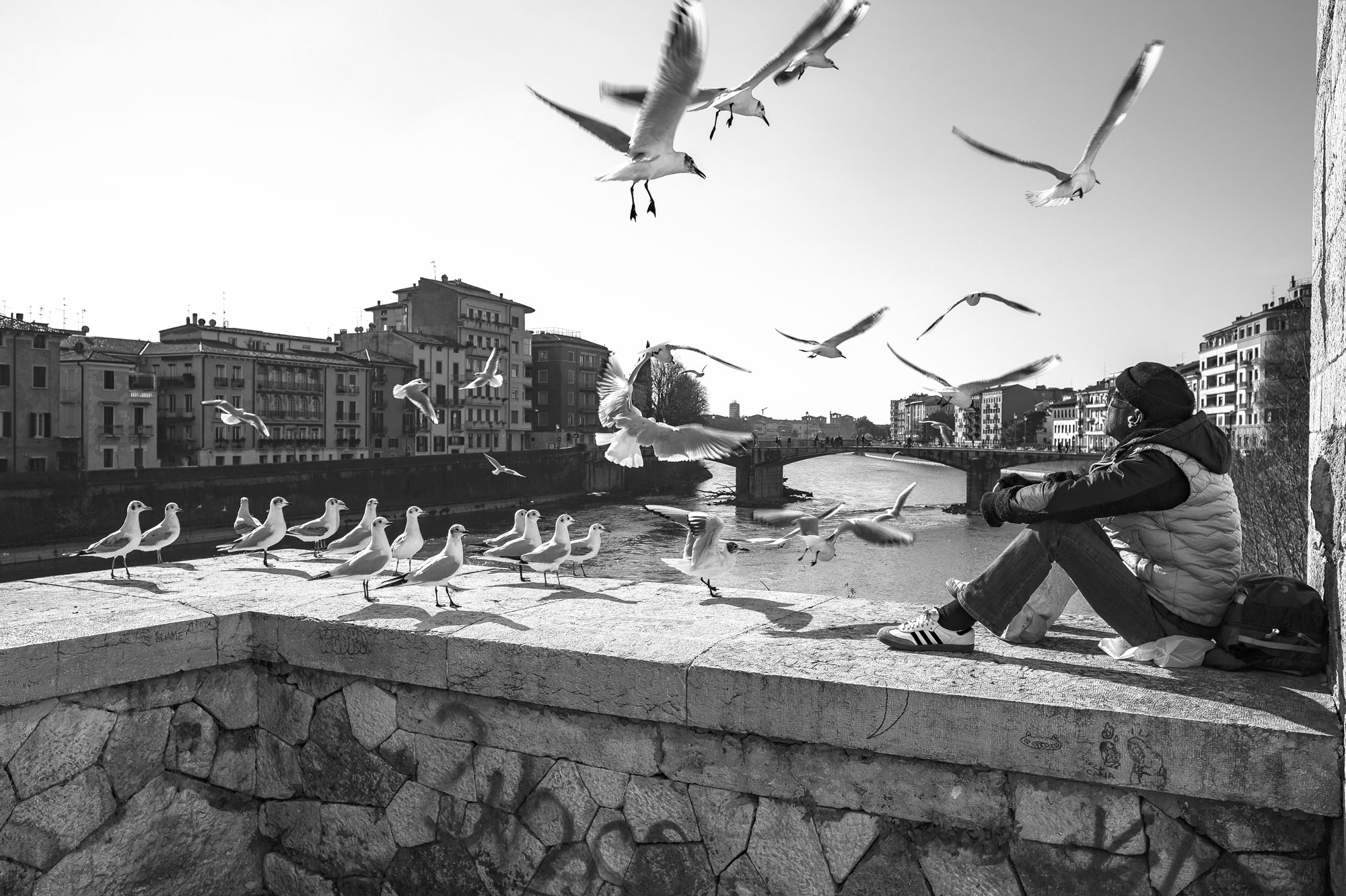 Volare non conta,conta mangiare