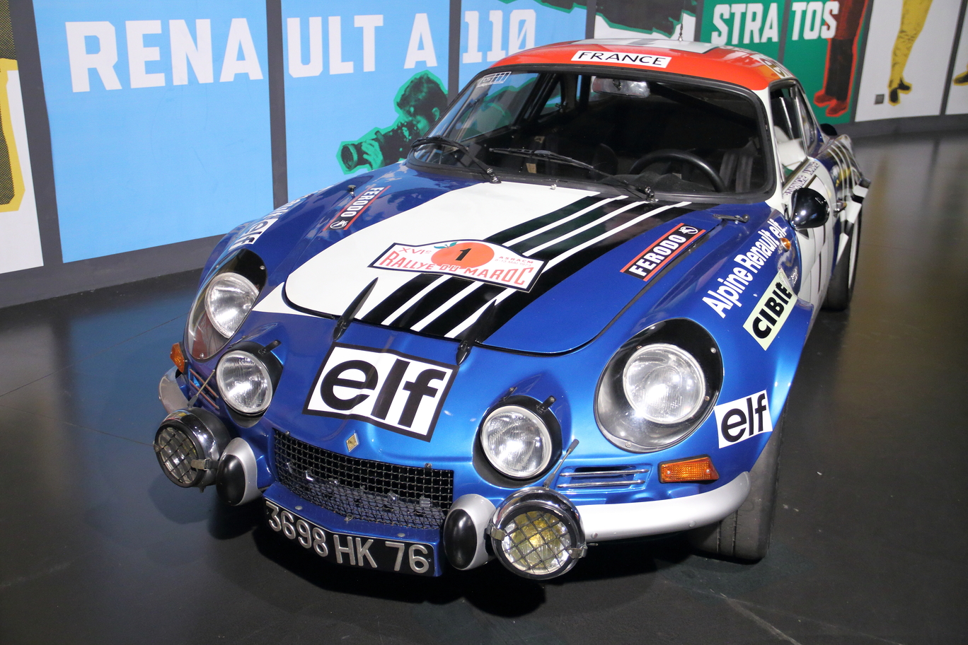 Renault Alpine A110. Turin Motor Show