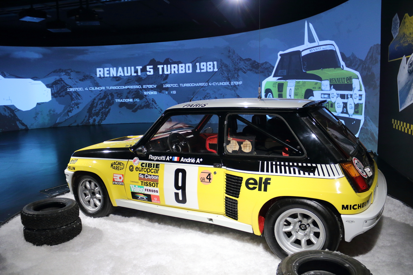 Renault 5 Turbo.Turin Motor Show