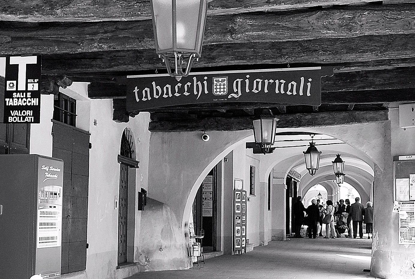 Portici di Agliè (Torino): incontri domenicali