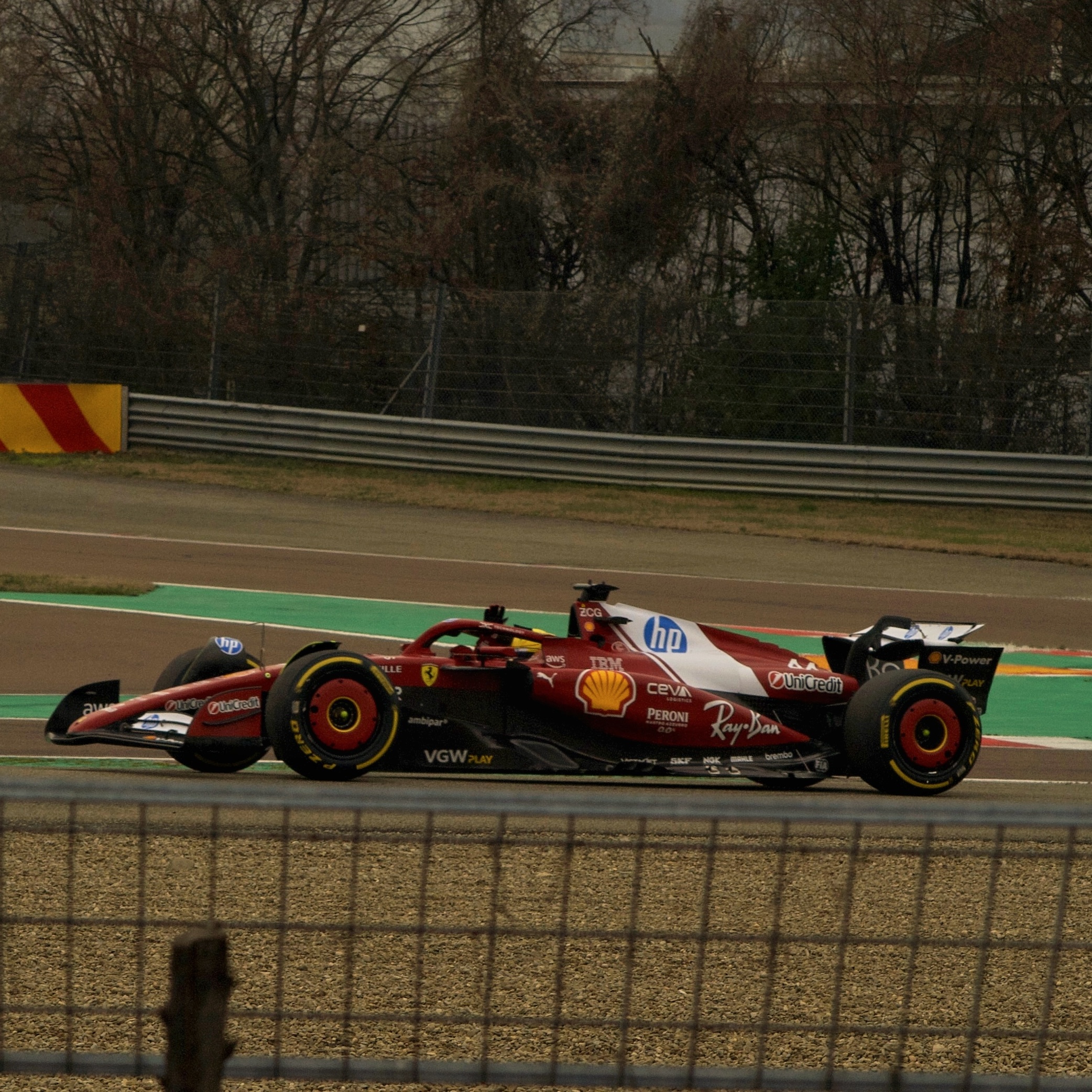 sf-25 circuito di Fiorano
