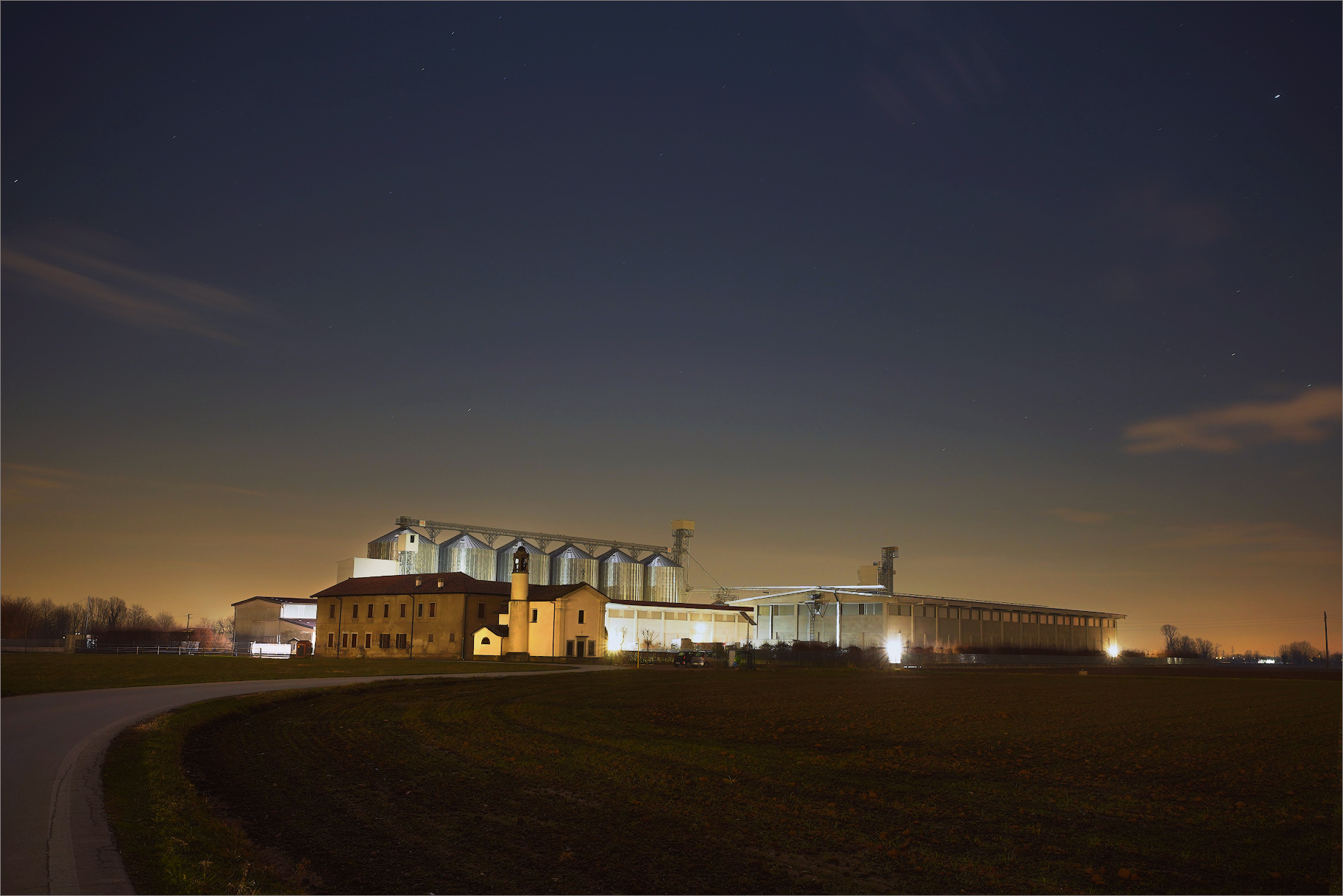 Chiesa di San Vincenzo Martire e Cascina Torre,Medolago