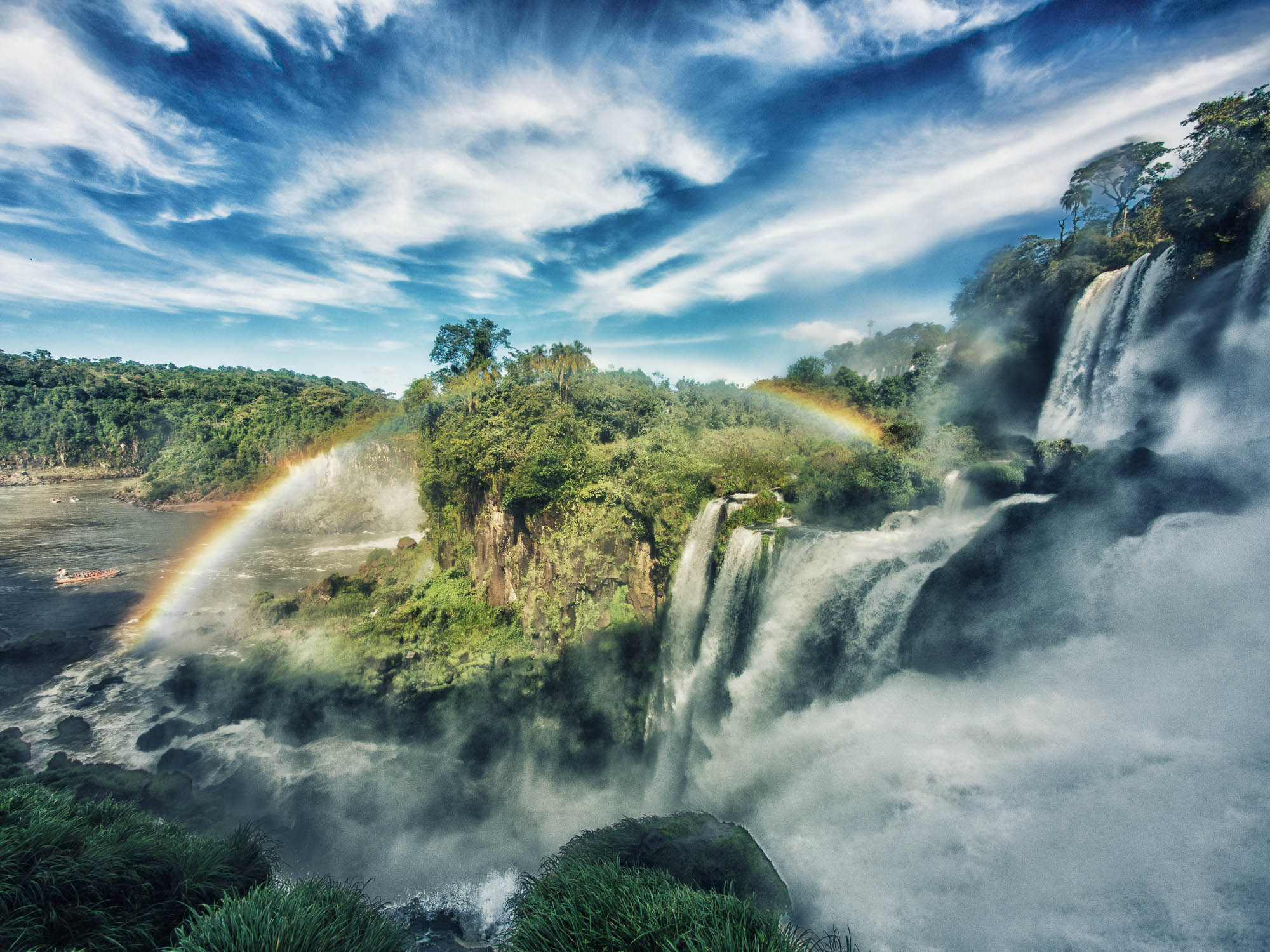 Iguazù e arcobaleno