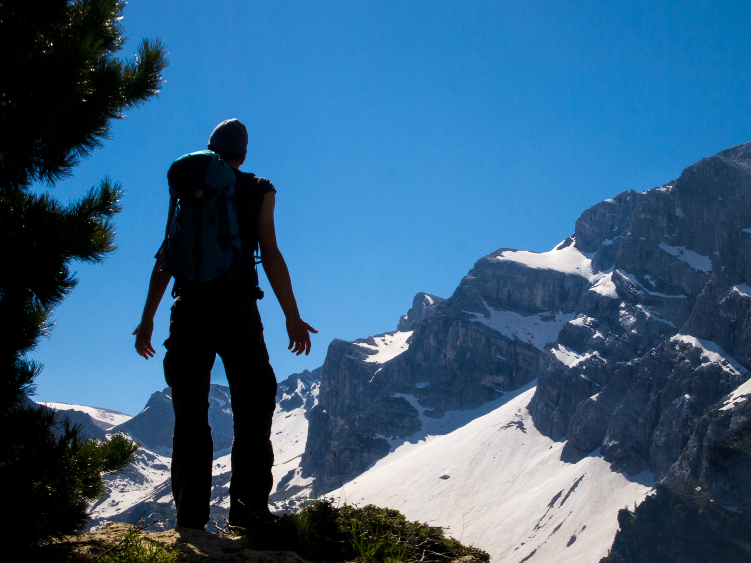 The man and the mountain