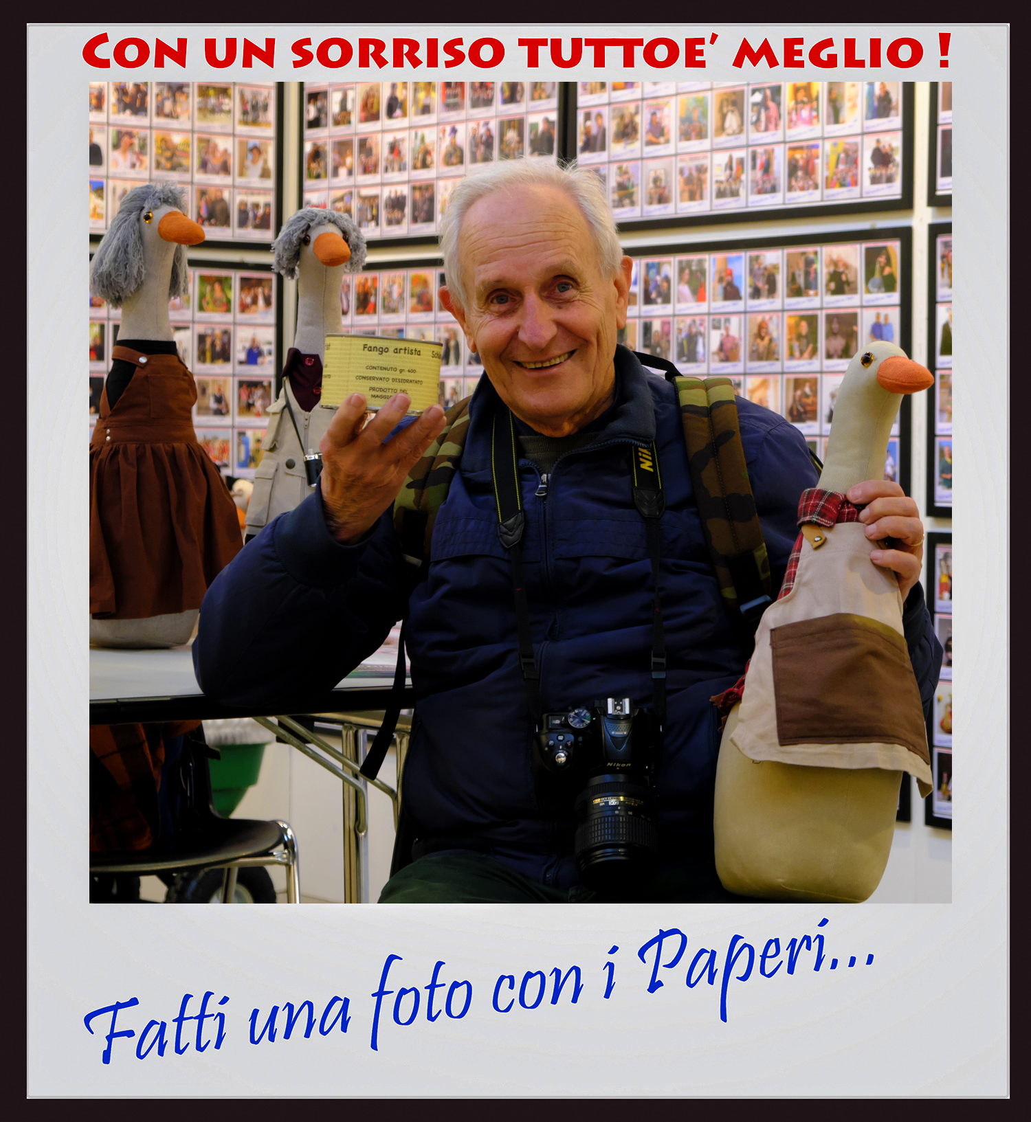 #fattiunafotoconipaperi (with Leonardo)