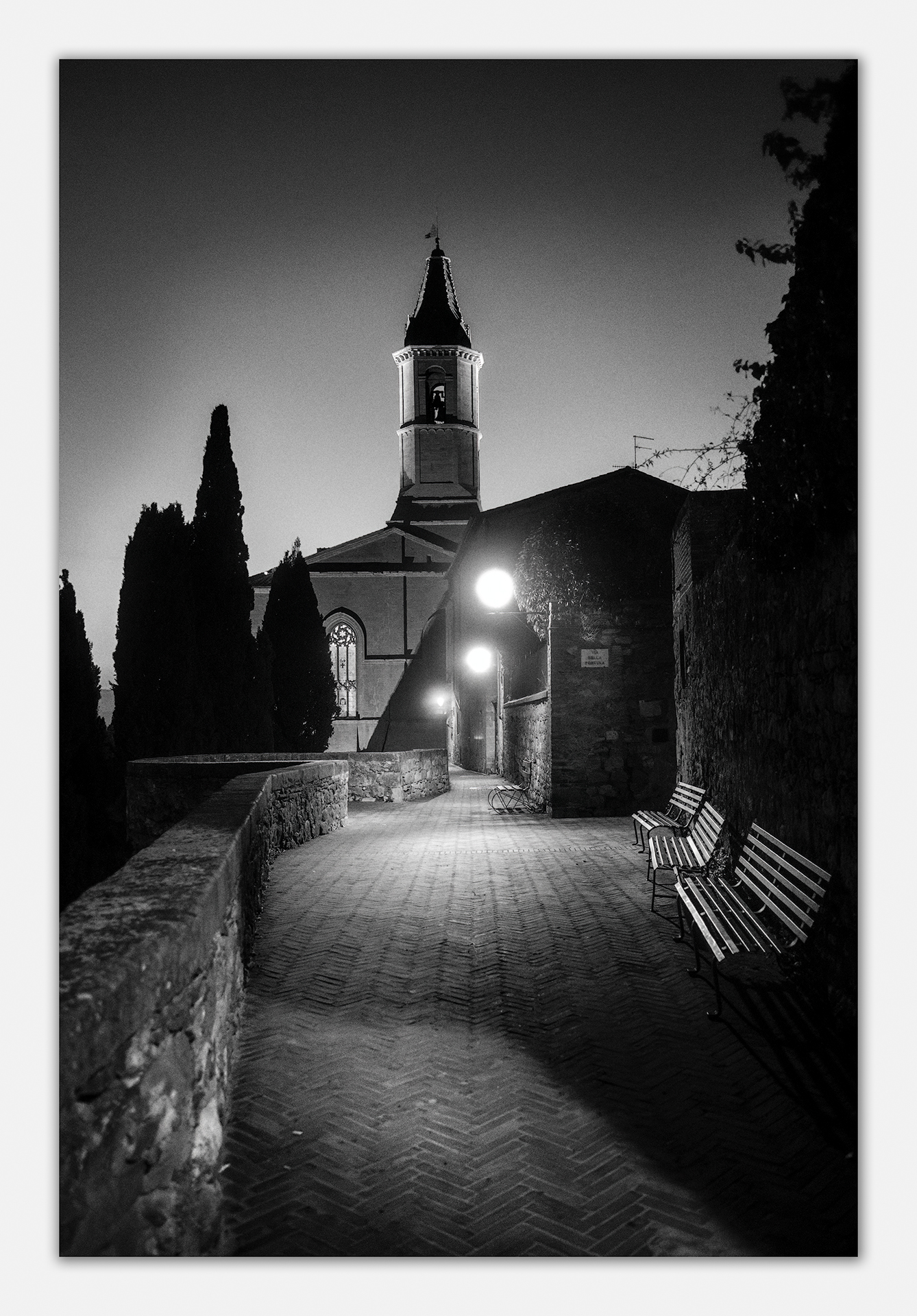 Pienza Via del Castello