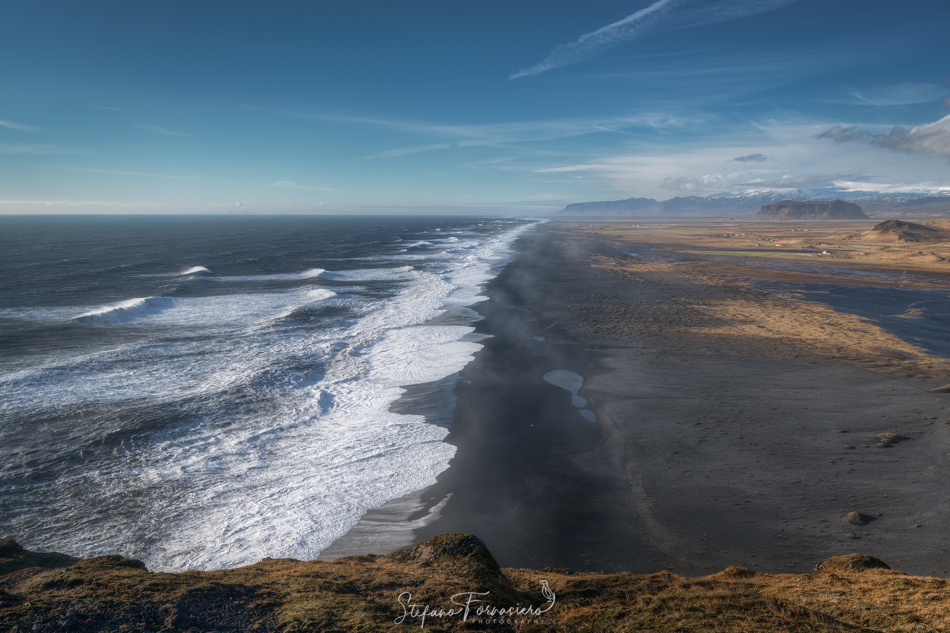 The Endless Black Beach