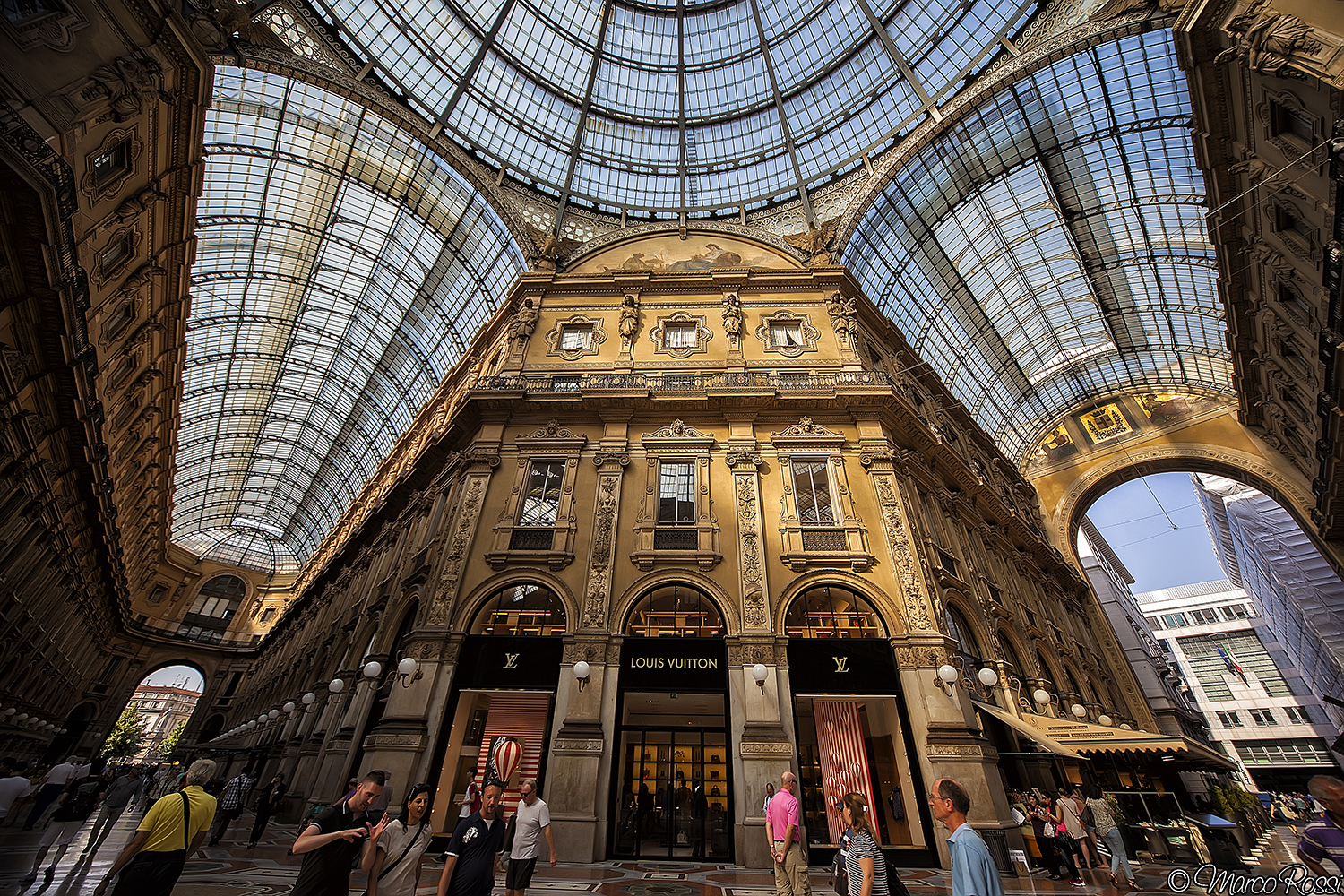 Milano Galleria prospettive