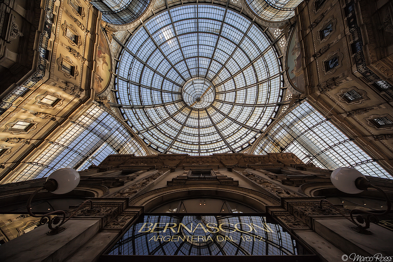 Milano Galleria prospettive