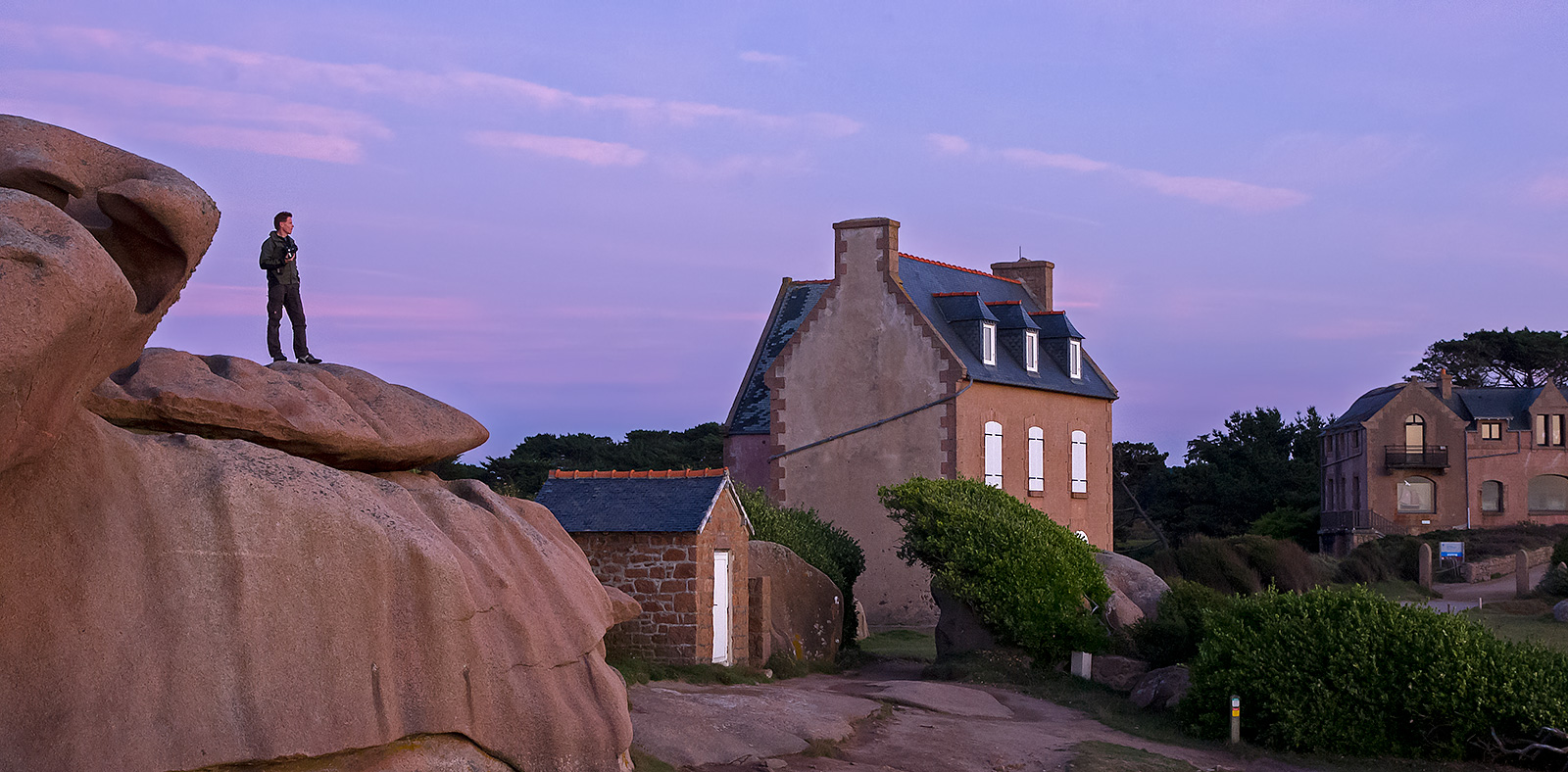 Waiting for the light