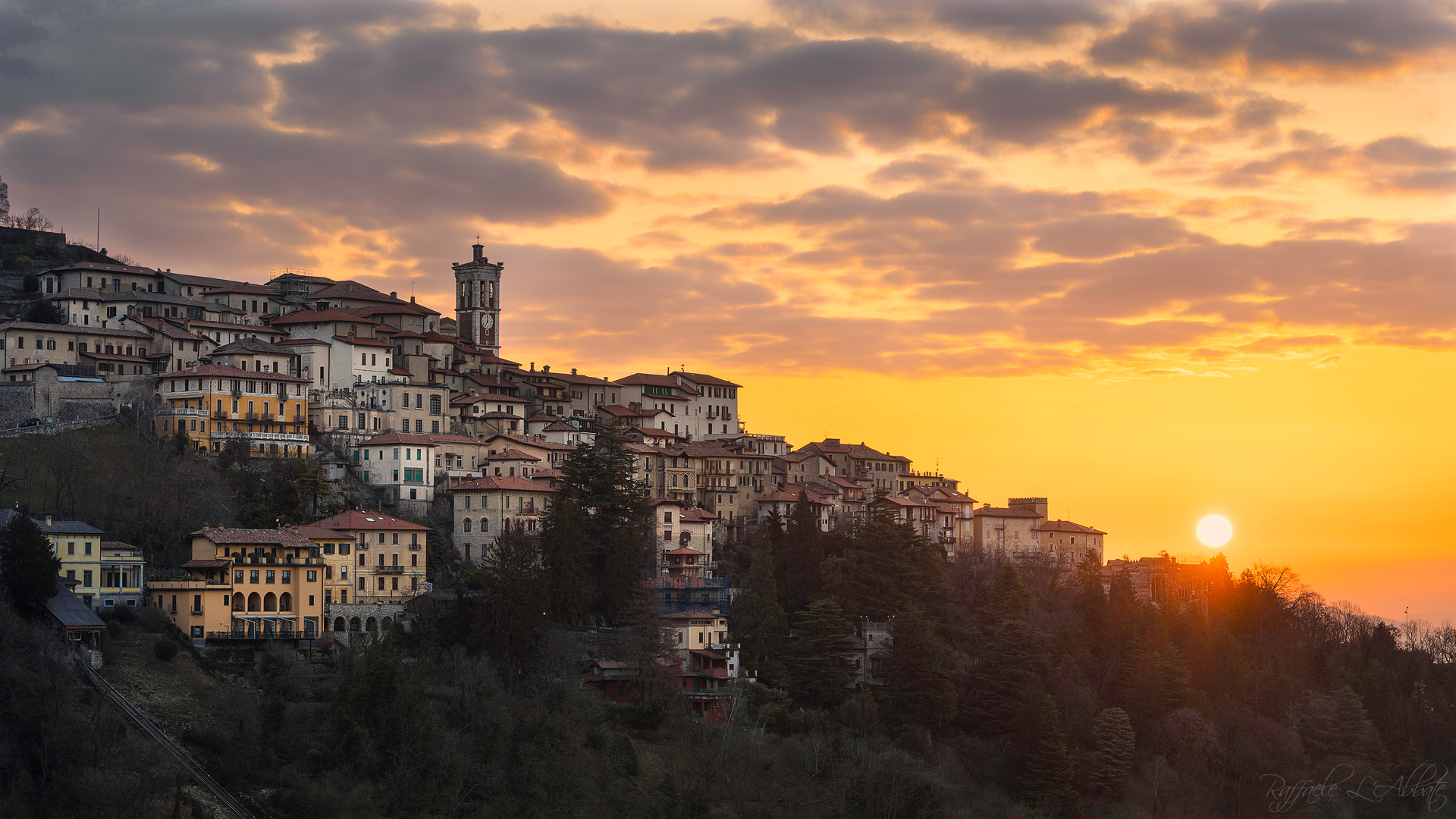 Alba al Sacro Monte di Varese