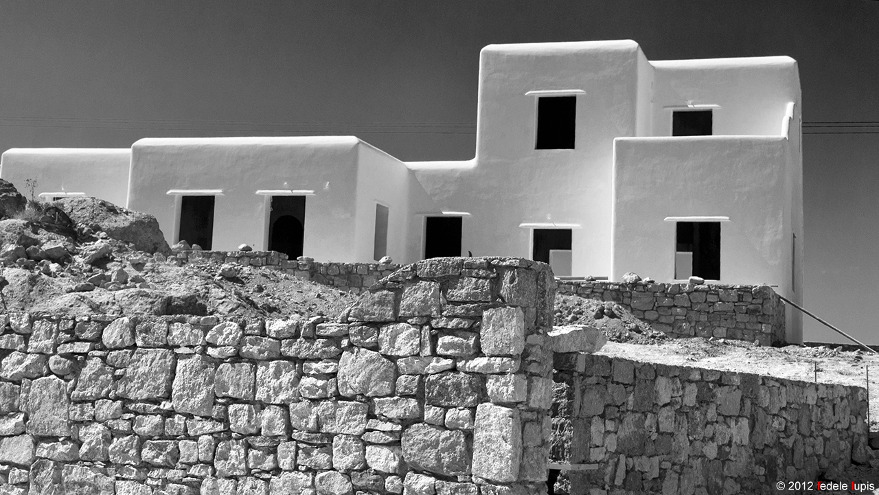 Mykonos .... houses.