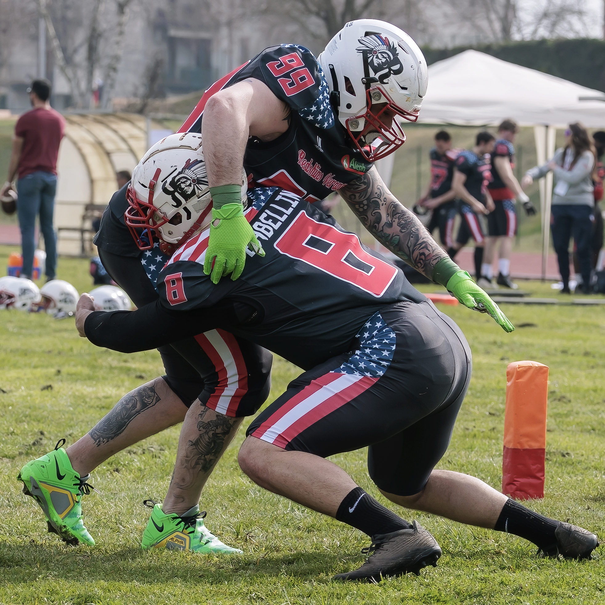 American Football - Warm-up