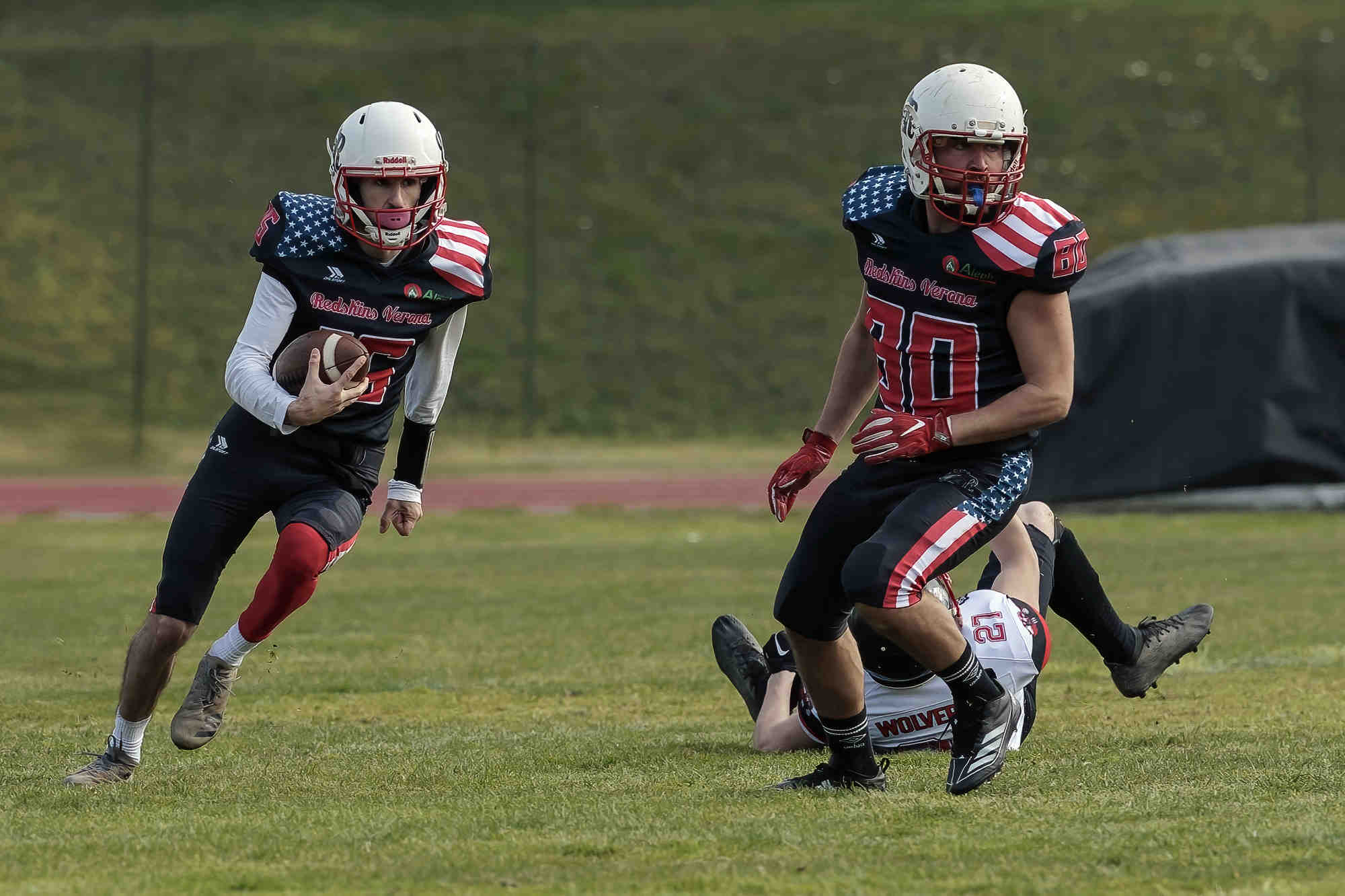 American Football -Redskins vs Wolverines