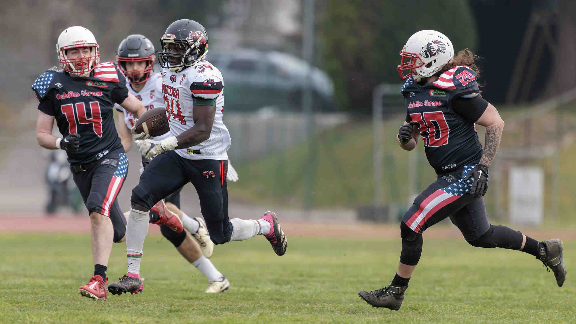 American Football -Redskins vs Wolverines