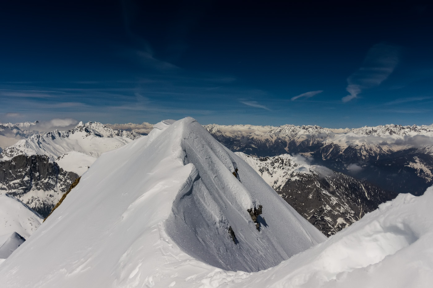 Carnic Alps from Rauchkofel